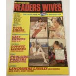 First issue of Whitehouse Readers Wives, adult erotic magazine, No. 1.