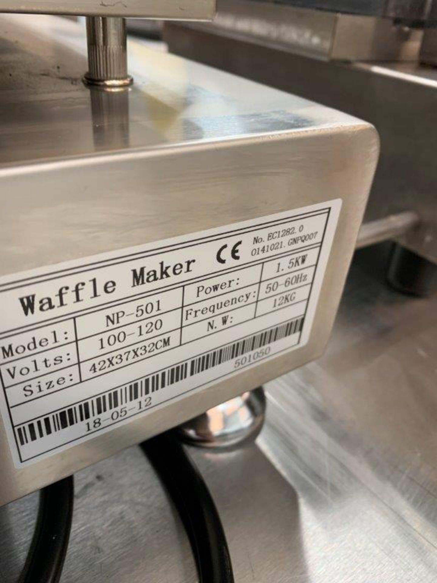 Gaufrier Waffle maker # NP 501 - NEUF - Bild 3 aus 3