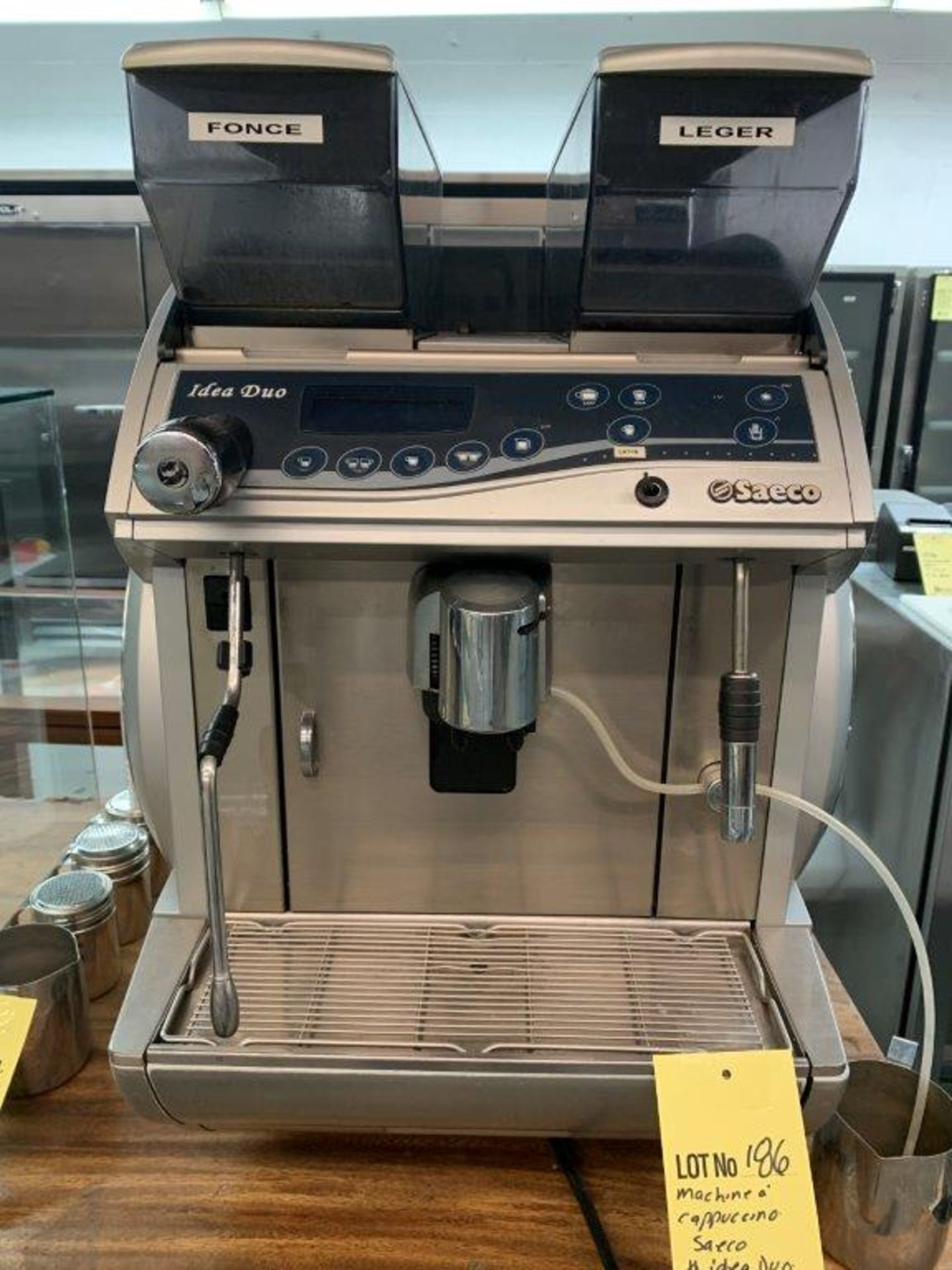 Machine à cappuccino / espresso SAECO # IDEO DUO a/ 2 broyeurs Intégrés