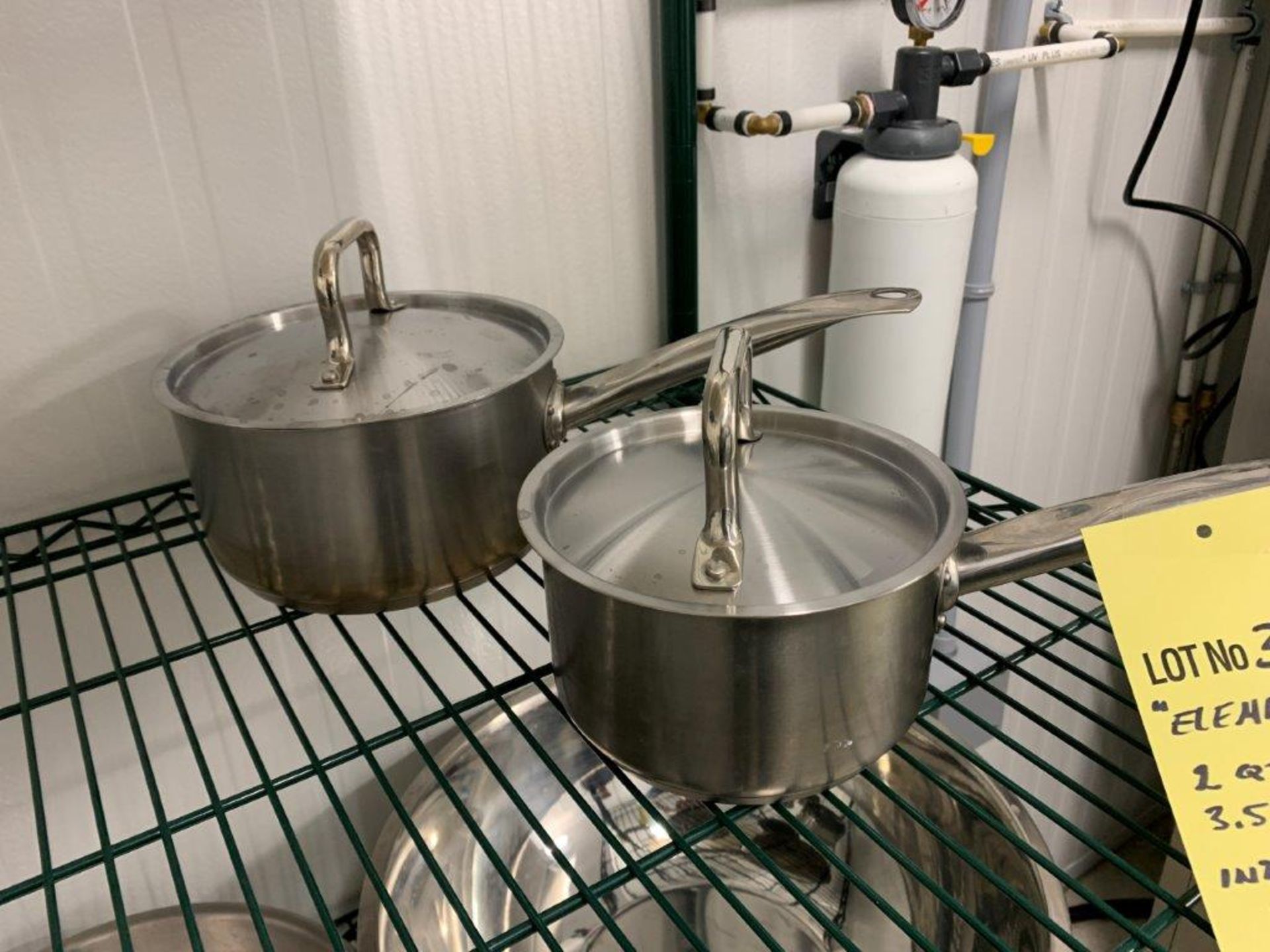 Lot de 2 chaudrons ELEMENTS 2 qt et 3.5 qt à induction