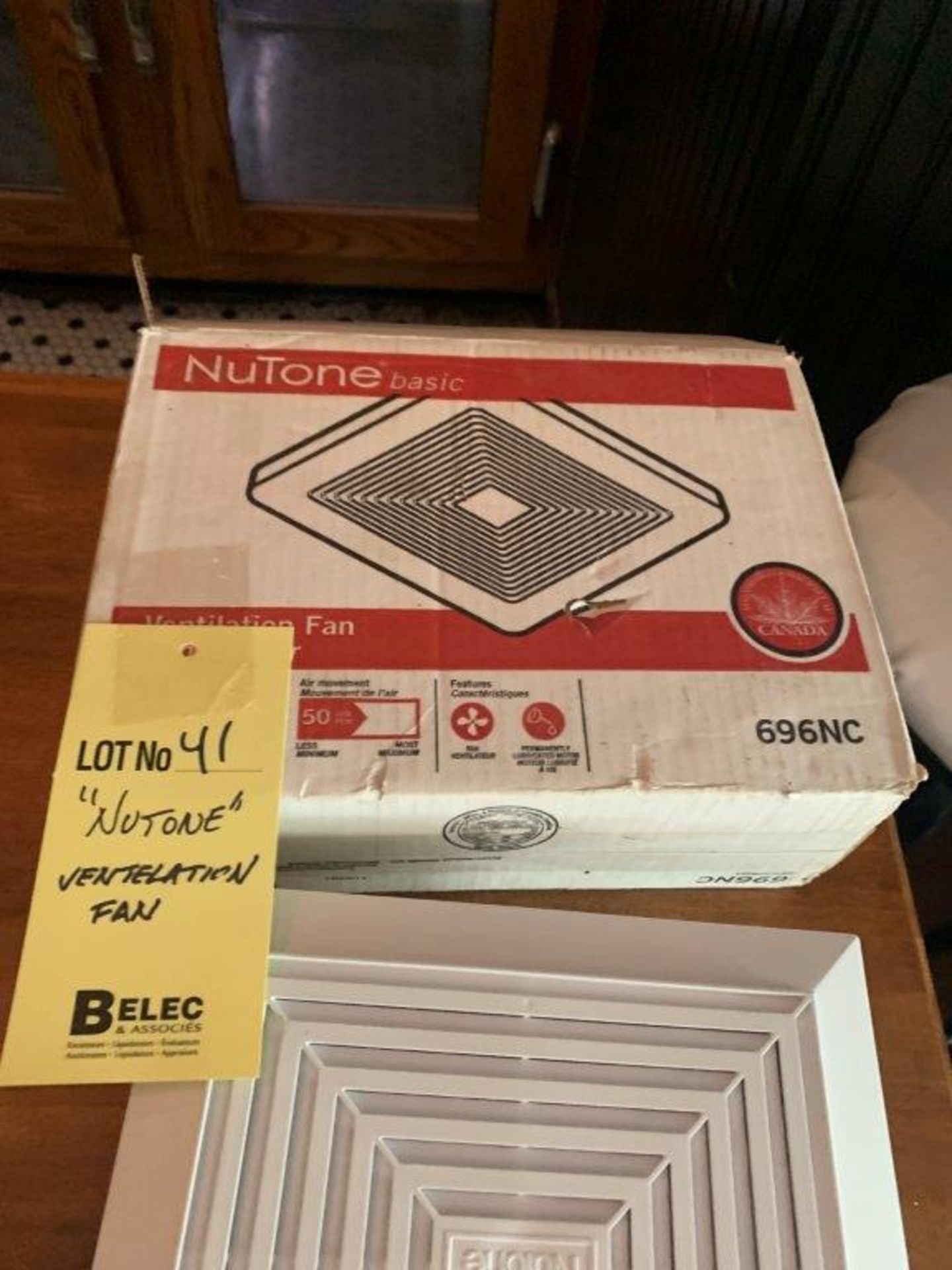 NUTONE fan ventilation - Image 2 of 2