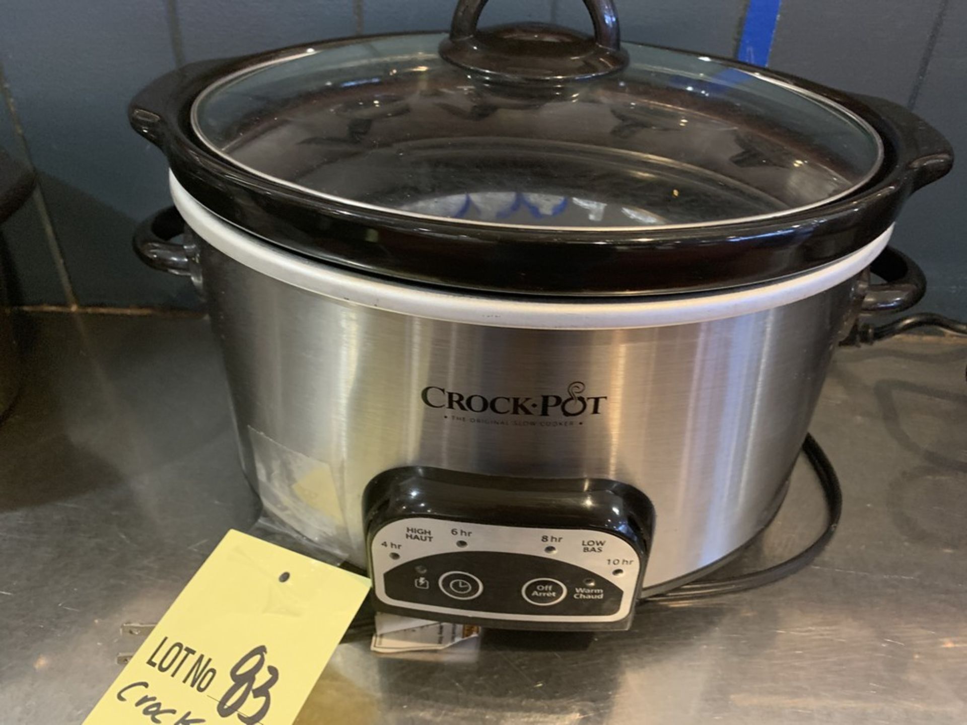 CROCK POT avec pot extra