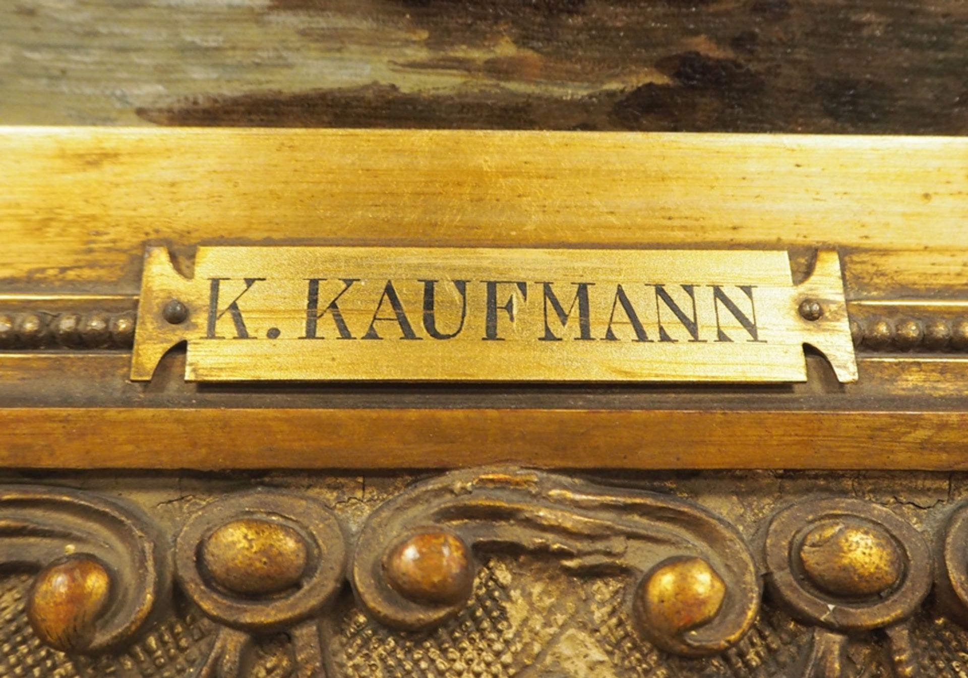 Karl Kaufmann: "Marine bei Dortrecht". - Bild 3 aus 4