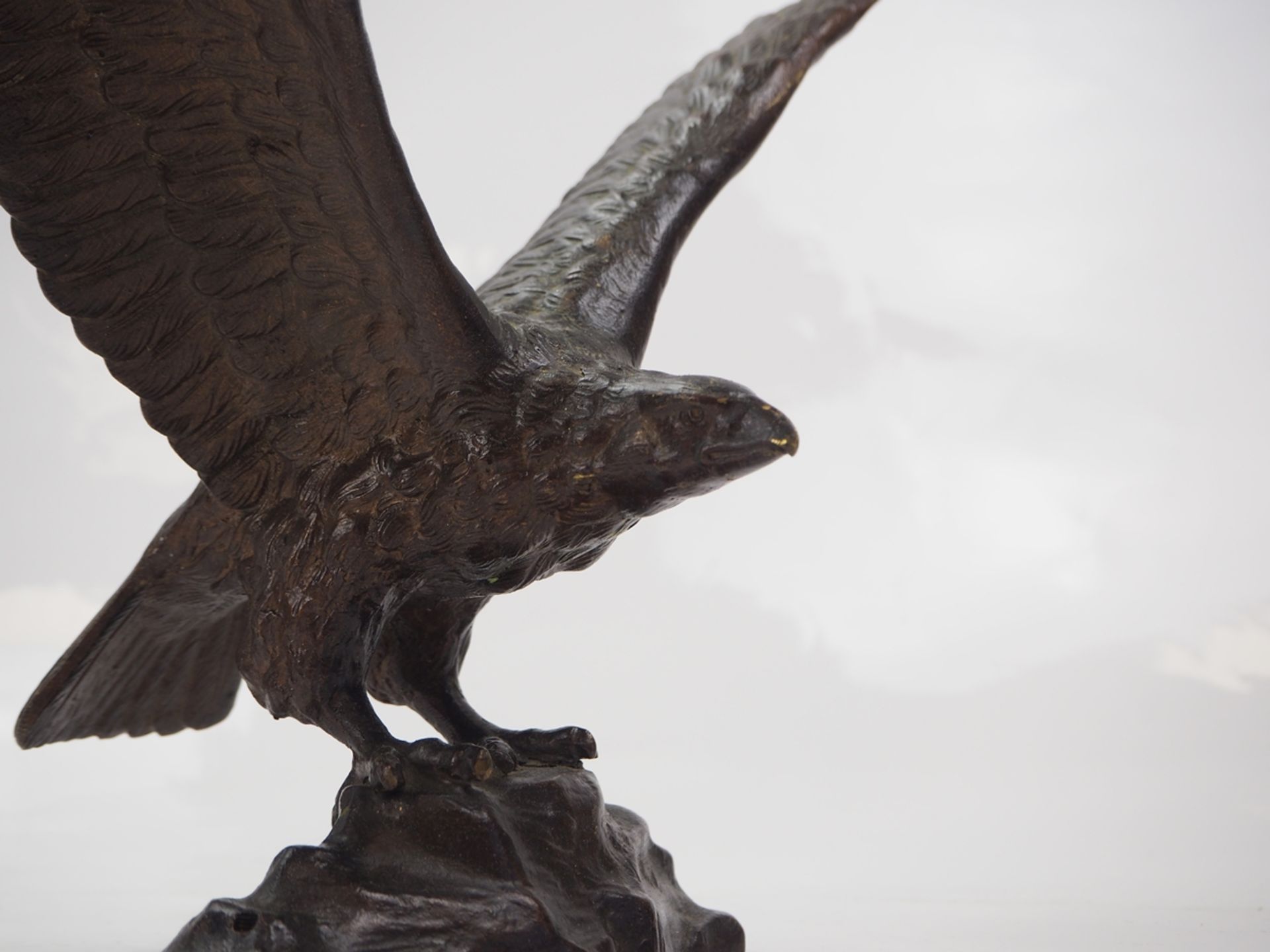 Bronze Adler. - Bild 2 aus 3