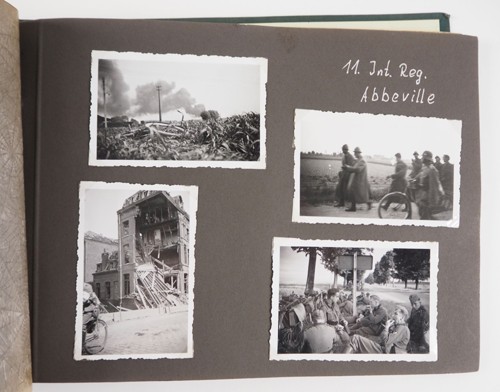 Wehrmacht: Fotoalbum der 8. (M.G.)/ Infanterie-Regiment Nr. 11. - Bild 2 aus 7