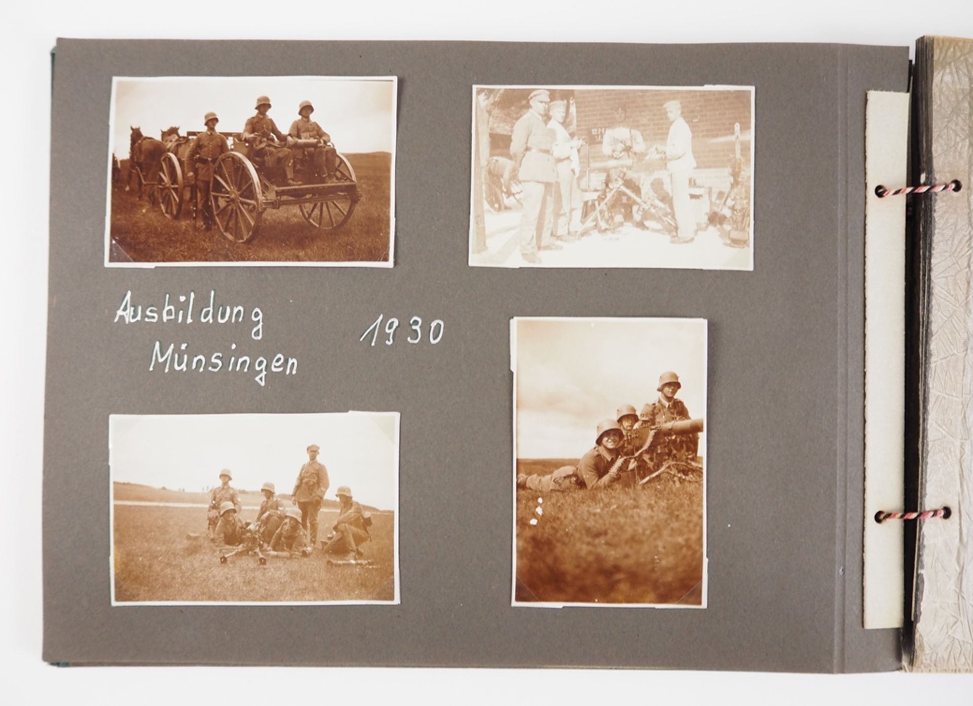 Wehrmacht: Fotoalbum der 8. (M.G.)/ Infanterie-Regiment Nr. 11. - Bild 5 aus 7