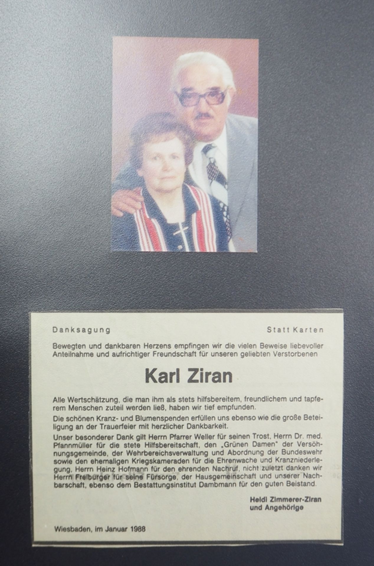 Nachlass des Ritterkreuzträgers Unteroffizier Karl Ziran, Zugführer 3./ Grenadi - Bild 14 aus 23