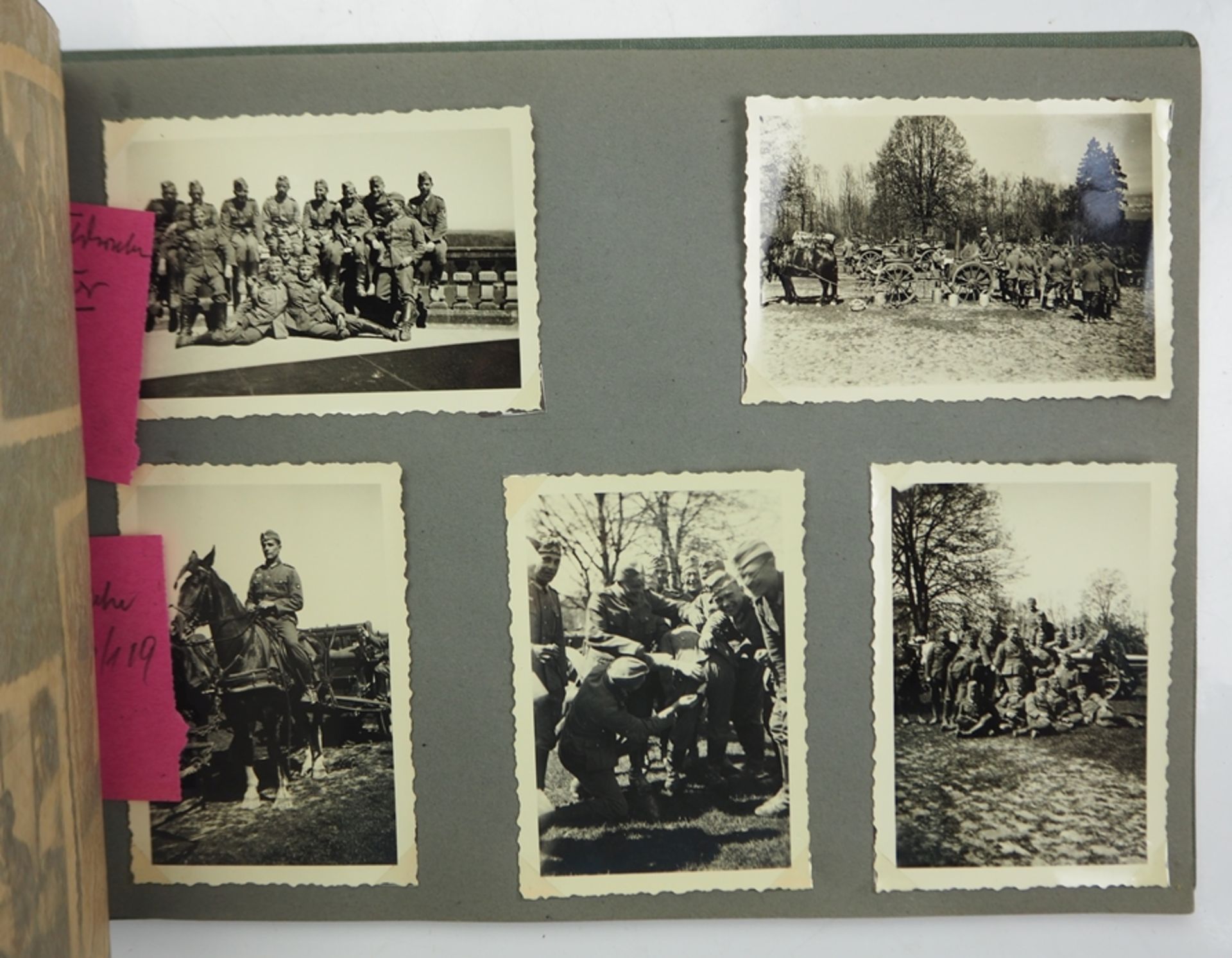 Wehrmacht: Fotoalbum eines Angehörigen der 11./ Infanterie-Regiment 119. - Bild 2 aus 5