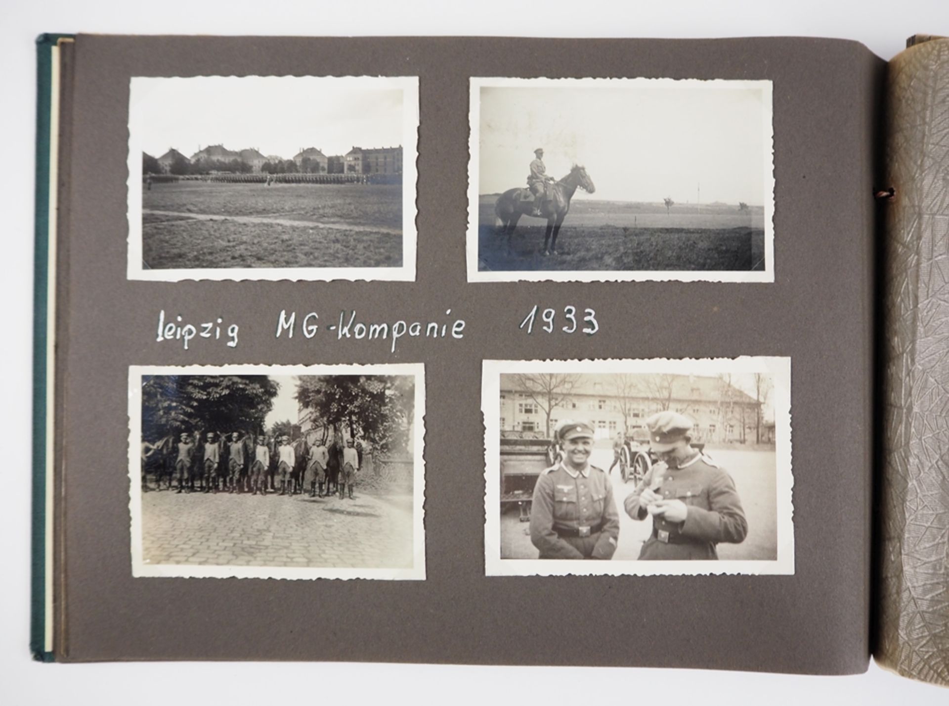 Wehrmacht: Fotoalbum der 8. (M.G.)/ Infanterie-Regiment Nr. 11. - Bild 6 aus 7