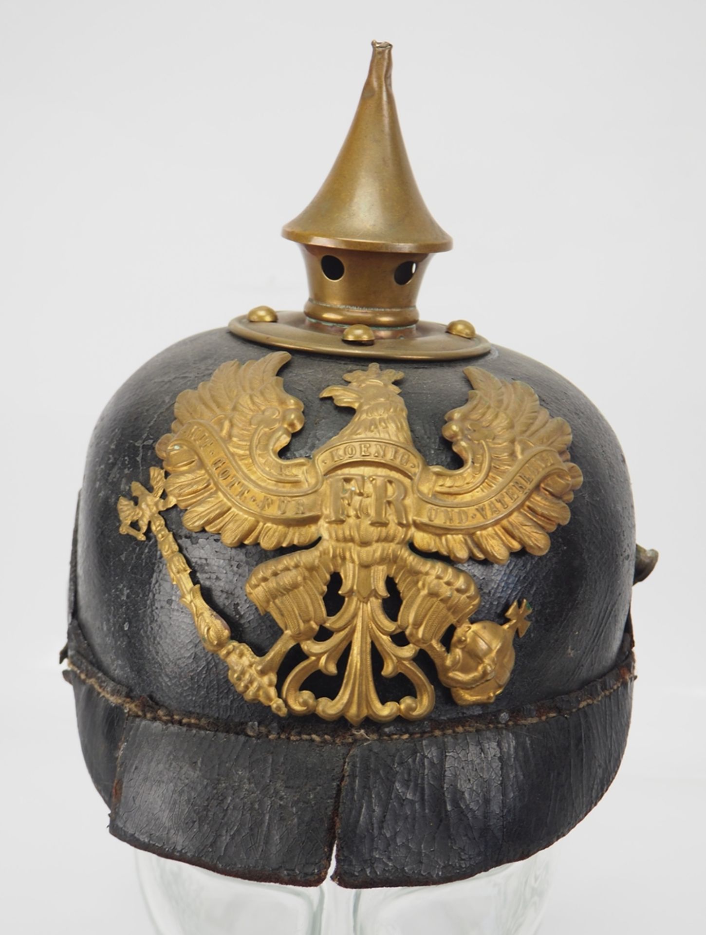 Preussen: Pickelhaube für Mannschaften. - Image 2 of 6