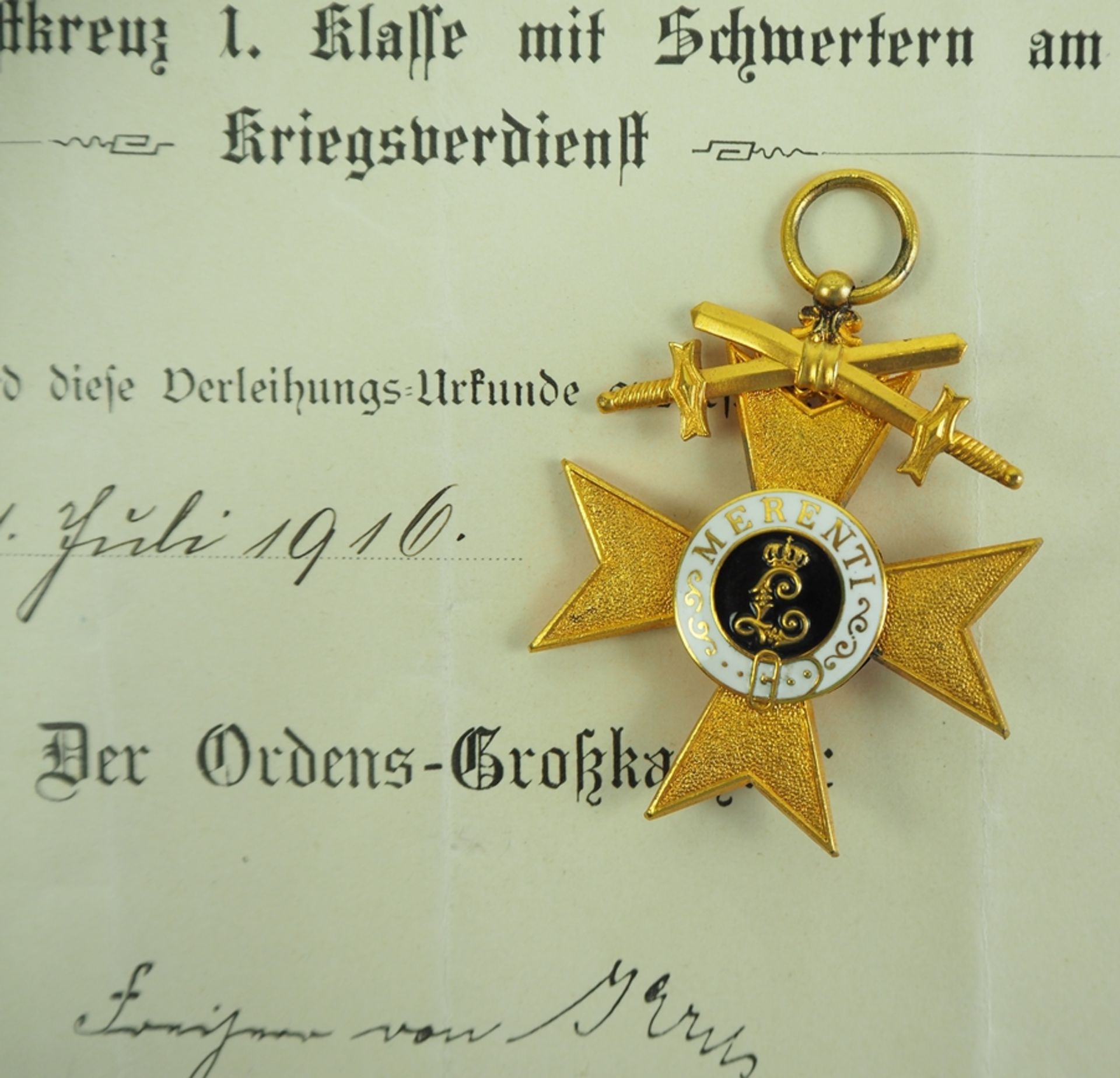 Bayern: Nachlass eines Feldpostsekretärs mit dem Militär-Verdienst-Kreuz 1. Kla - Image 2 of 4