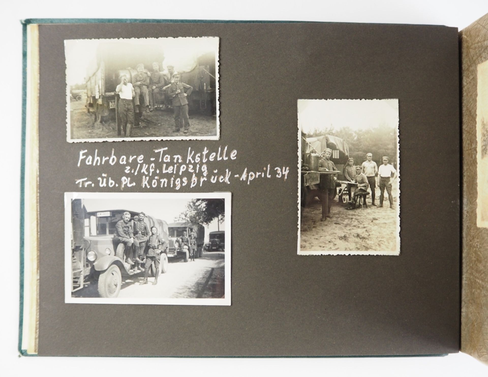 Wehrmacht: Fotoalbum der 2./ Kraftfahr-Abteilung Leipzig. - Bild 6 aus 6