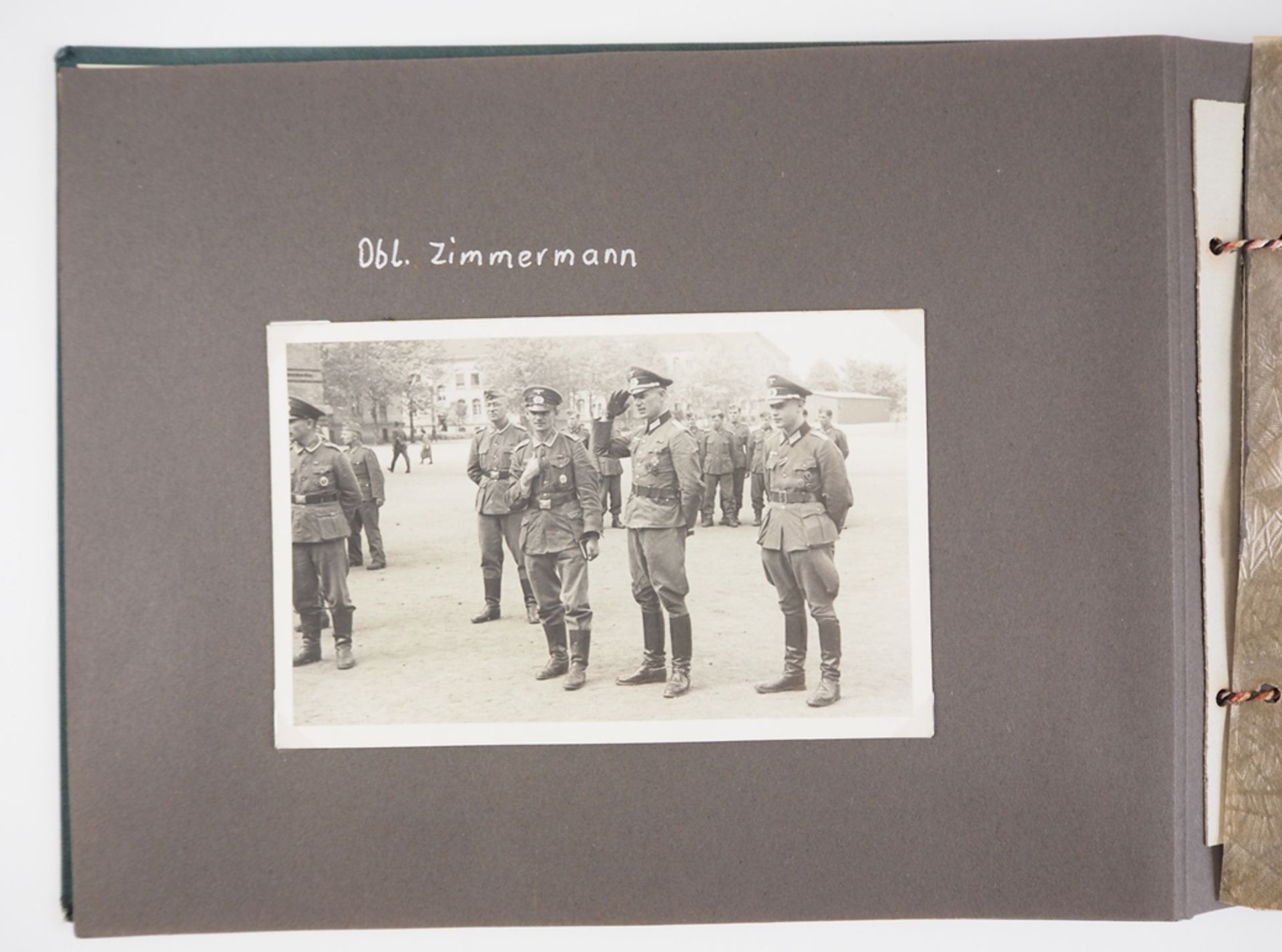 Wehrmacht: Fotoalbum der 8. (M.G.)/ Infanterie-Regiment Nr. 11. - Bild 7 aus 7