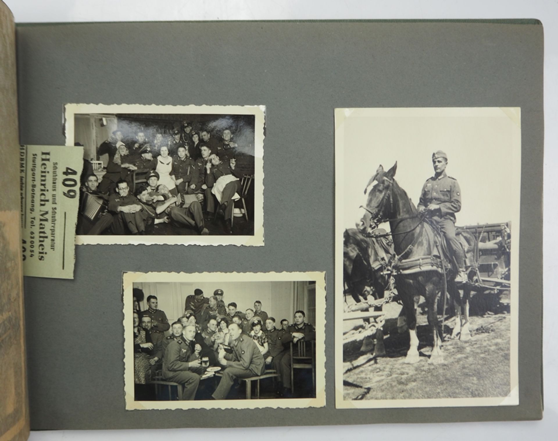 Wehrmacht: Fotoalbum eines Angehörigen der 11./ Infanterie-Regiment 119. - Bild 5 aus 5