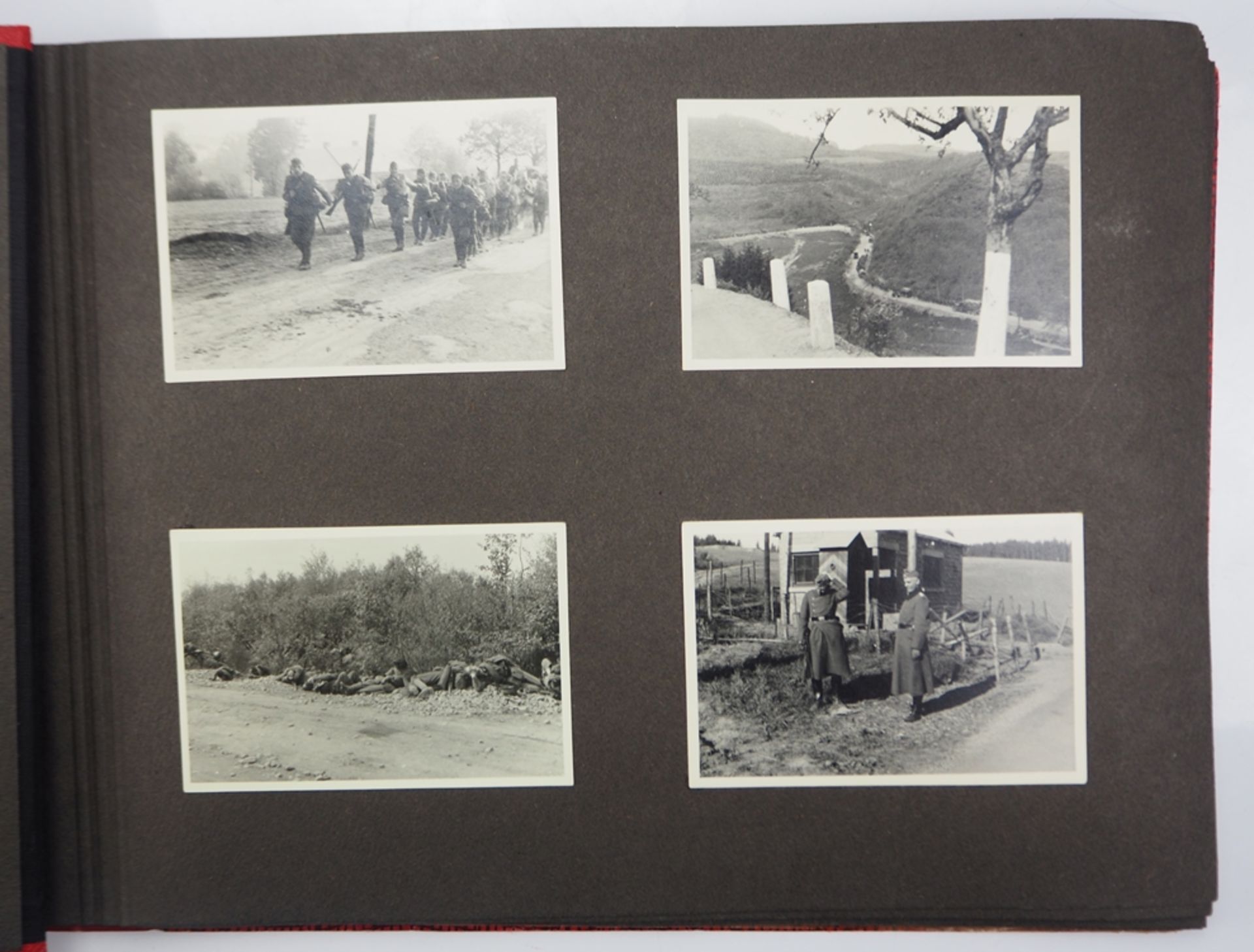 Wehrmacht: Fotoalbum Westfeldzug. - Bild 2 aus 8