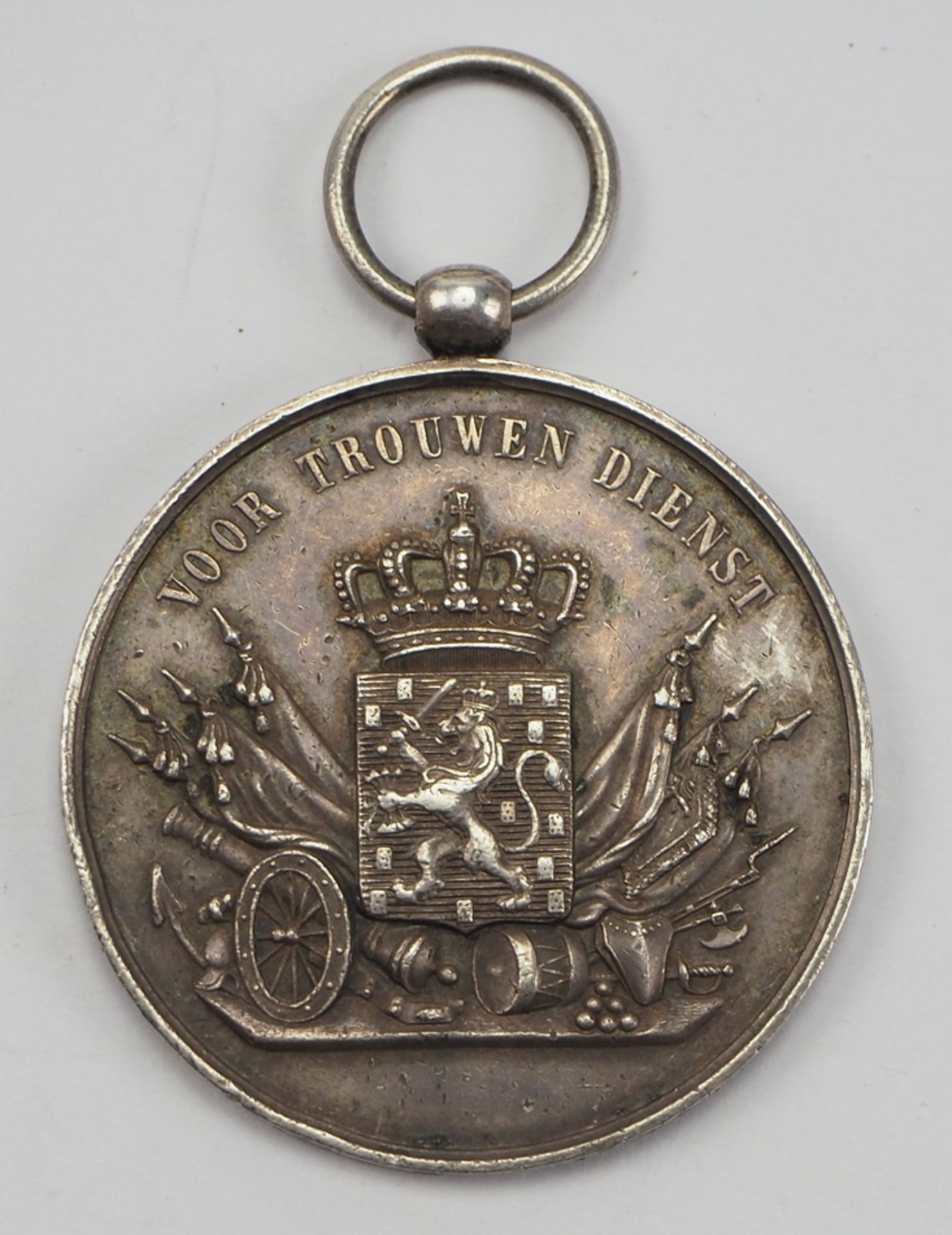 Niederlande: Medaille für Treue Dienste, in Silber. - Image 2 of 2