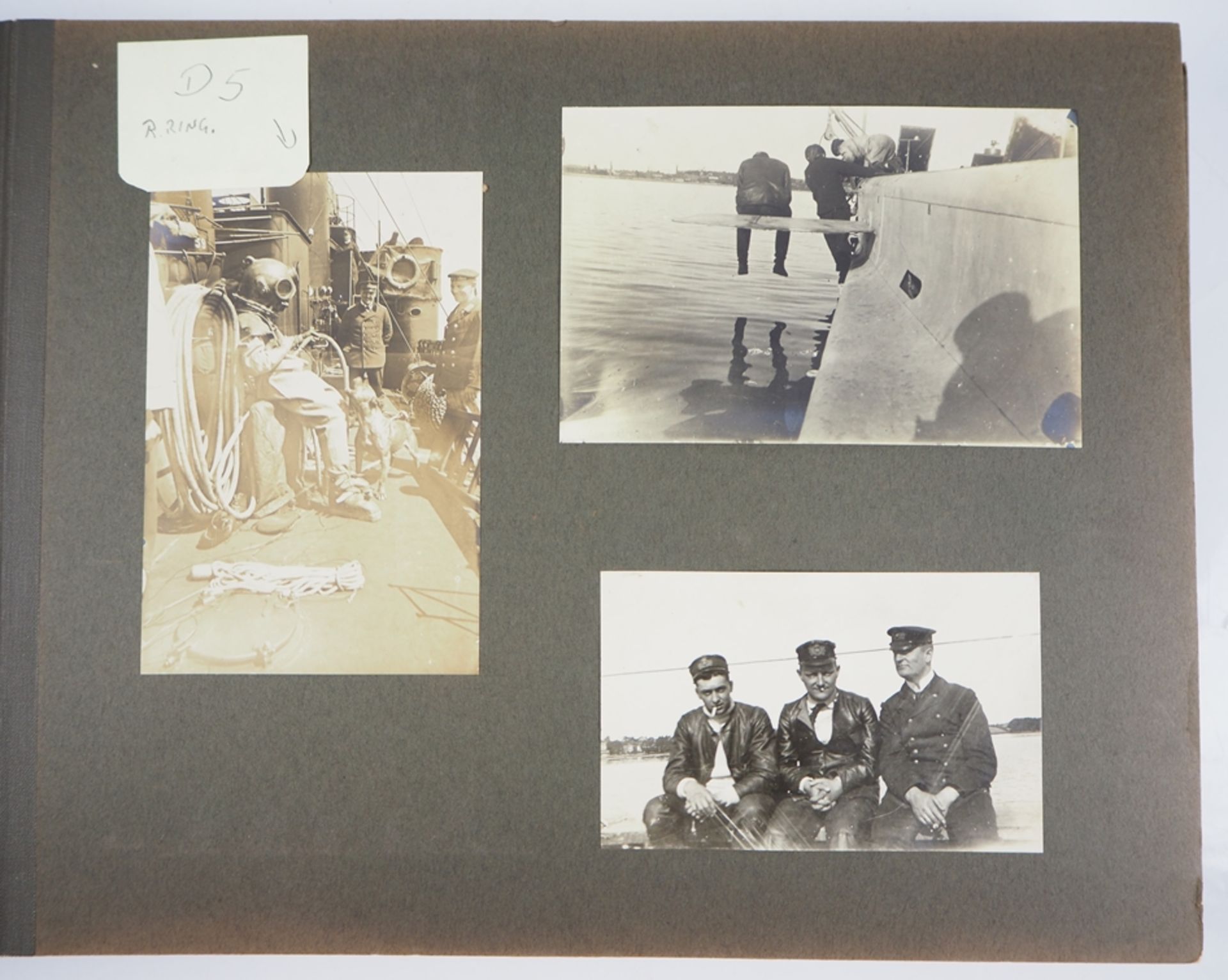 Fotoalbum des Marine-Stabsarzt Dr. R.N. der III. Unterseebootsflottille. - Image 3 of 20