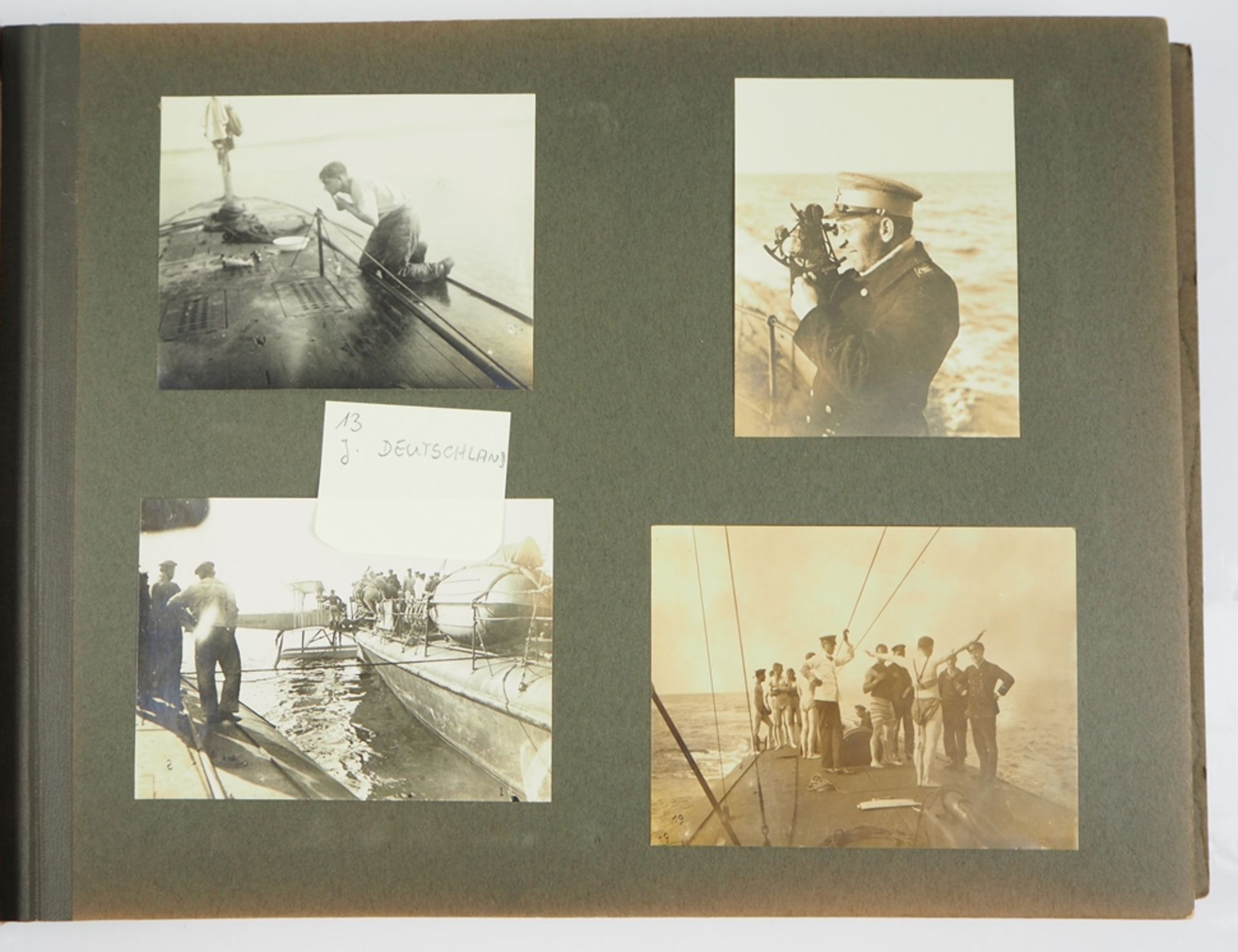 Fotoalbum des Marine-Stabsarzt Dr. R.N. der III. Unterseebootsflottille. - Image 9 of 20