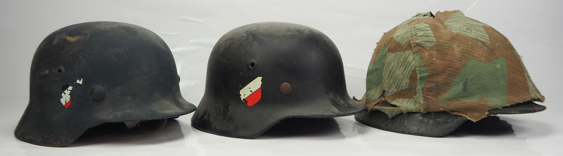 3. Reich: Stahlhelm - 3 Exemplare. - Image 2 of 3