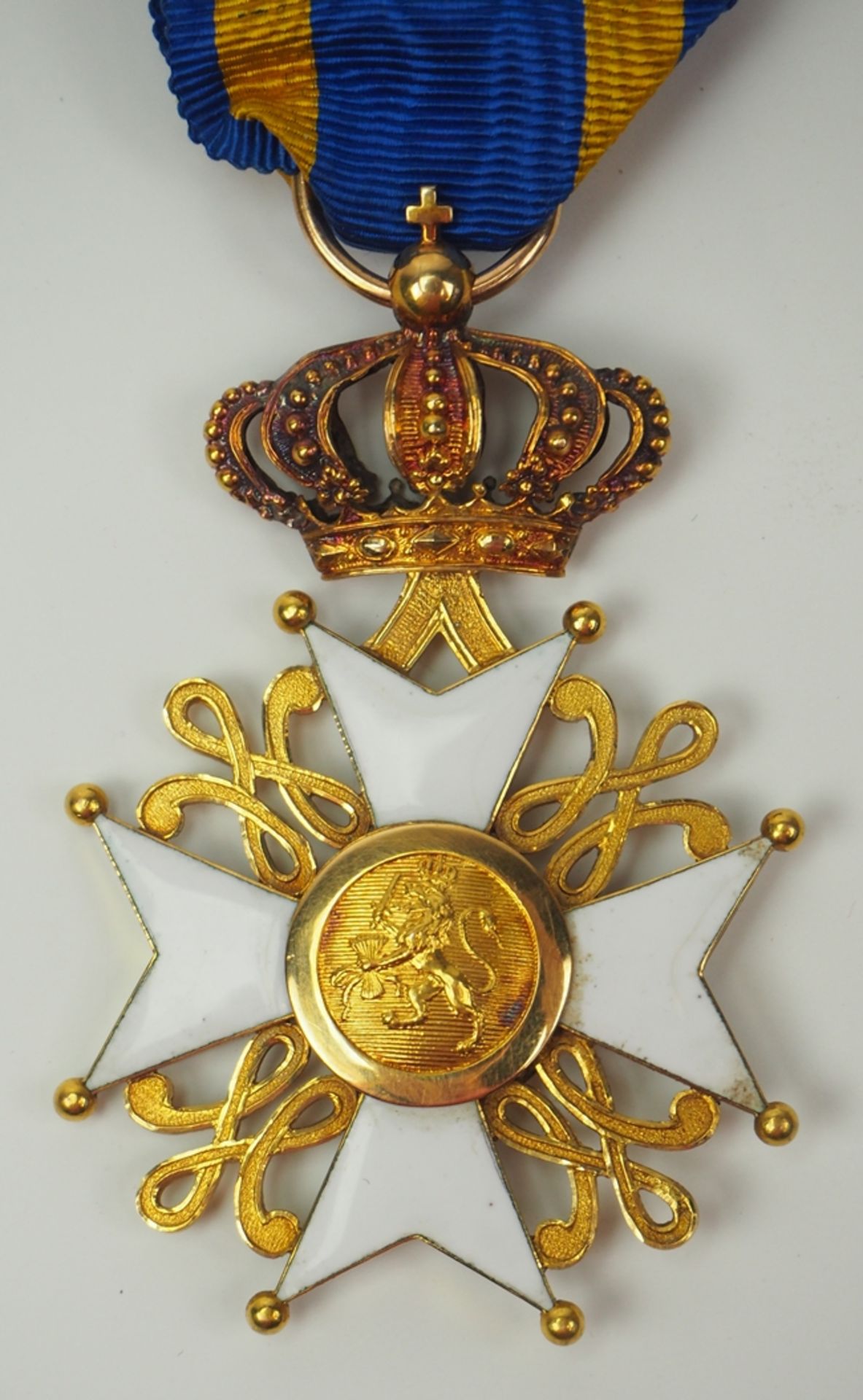 Niederlande: Orden vom Niederländischen Löwen, Ritterkreuz. - Image 3 of 3