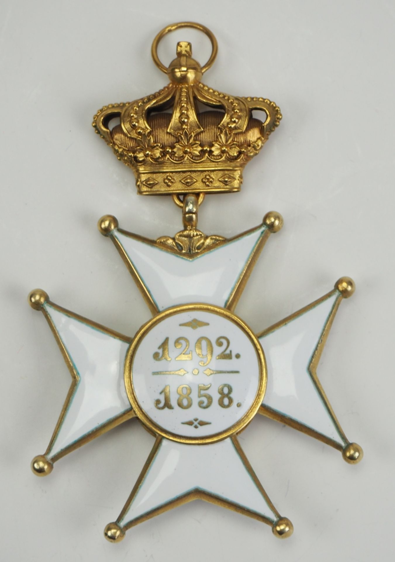 Luxemburg : Herzoglich Nassauischer Militär- und Zivilverdienstorden Adolphs von Nassau, Großkreuz - Image 4 of 4