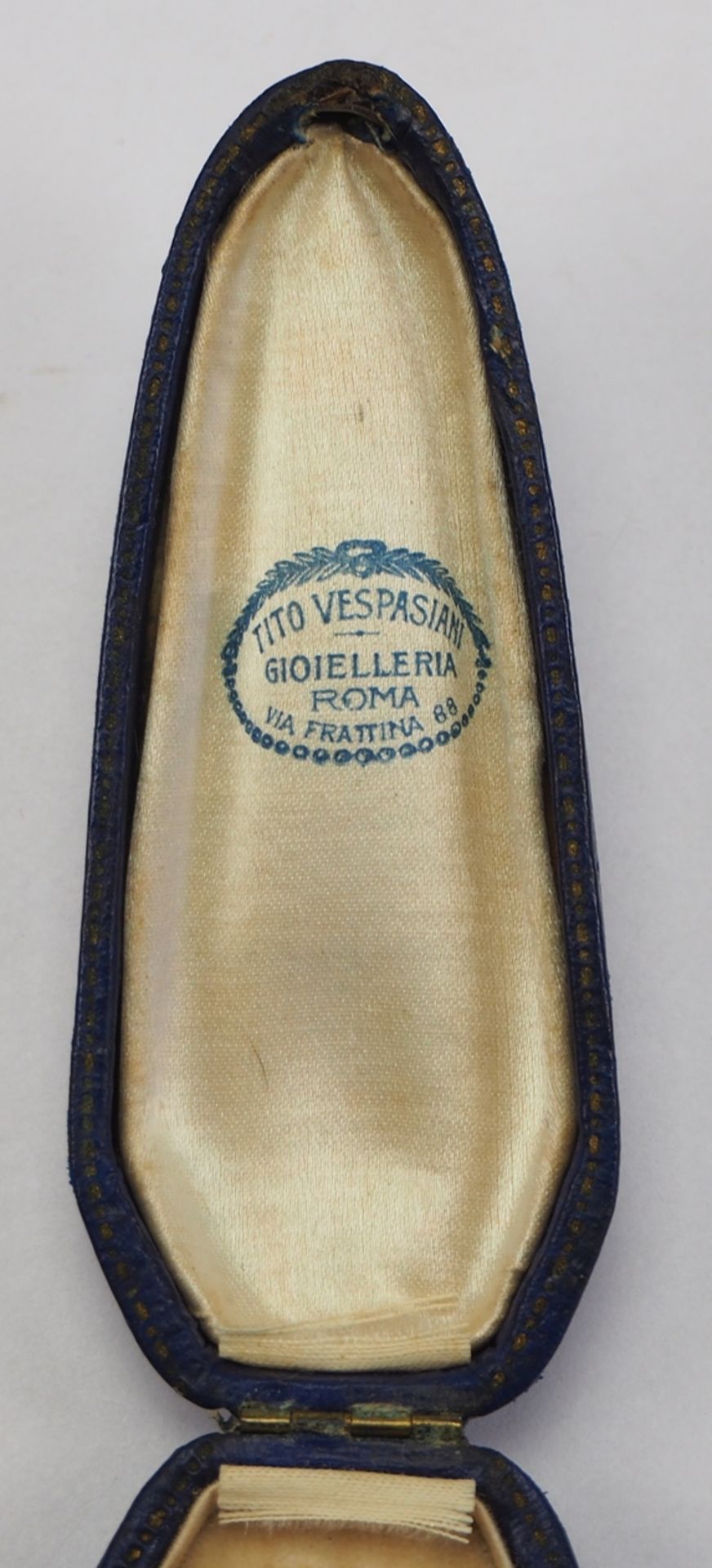 Italien: Geschenknadel König Umberto I., im Etui. - Image 5 of 6