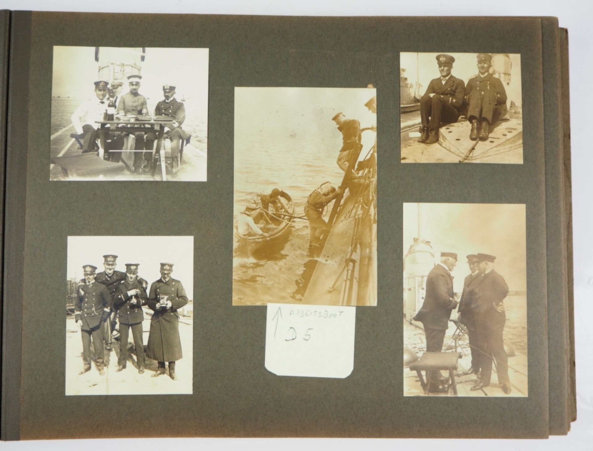 Fotoalbum des Marine-Stabsarzt Dr. R.N. der III. Unterseebootsflottille. - Image 6 of 20