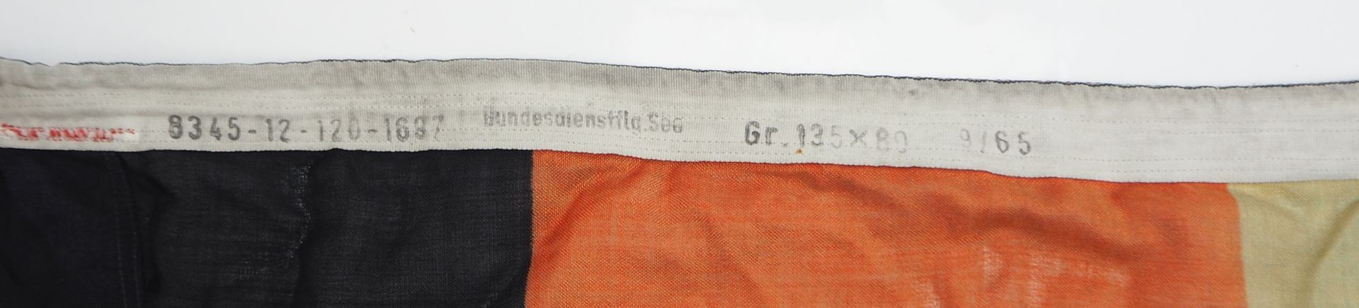 Bundesdienstflagge See - 135 x 80 cm. - Image 2 of 2