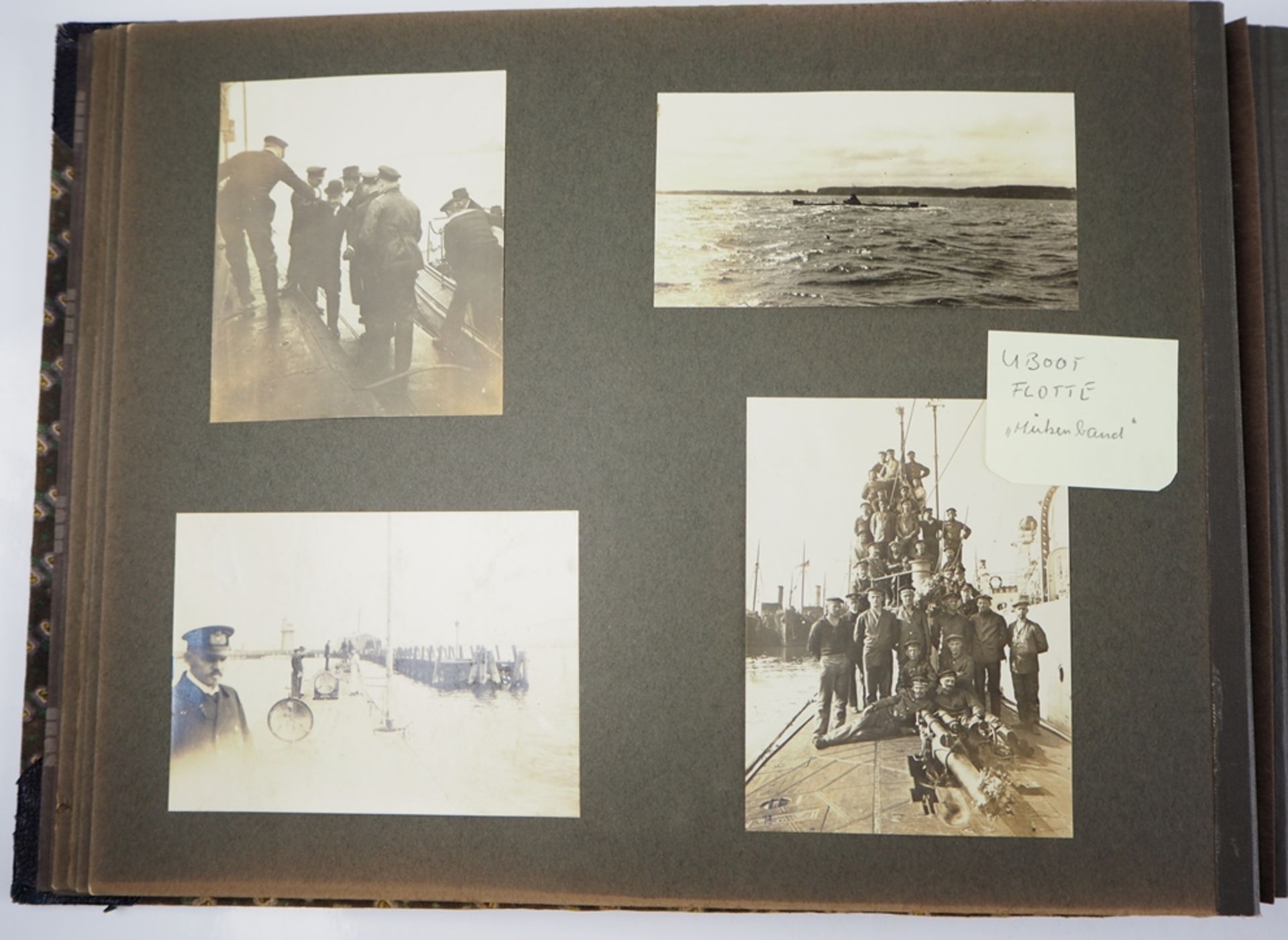 Fotoalbum des Marine-Stabsarzt Dr. R.N. der III. Unterseebootsflottille. - Image 8 of 20