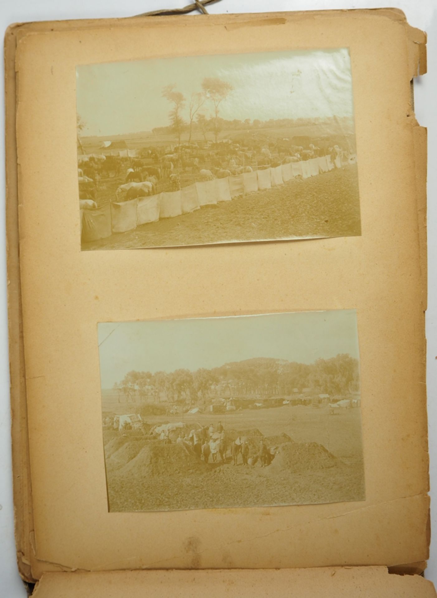 China: Fotoalbum eines russischen Soldaten der 1902-05 in China stationiert war. - Image 6 of 10