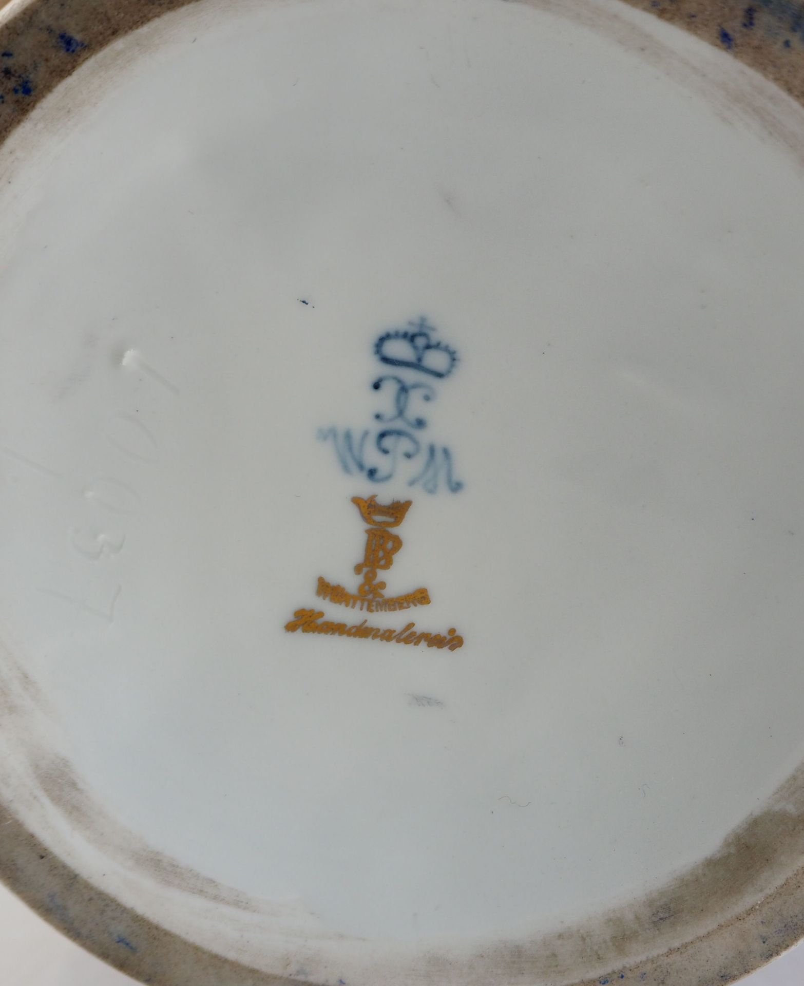 WPM: Vase mit oberseitigem Lochdekor. - Image 3 of 3