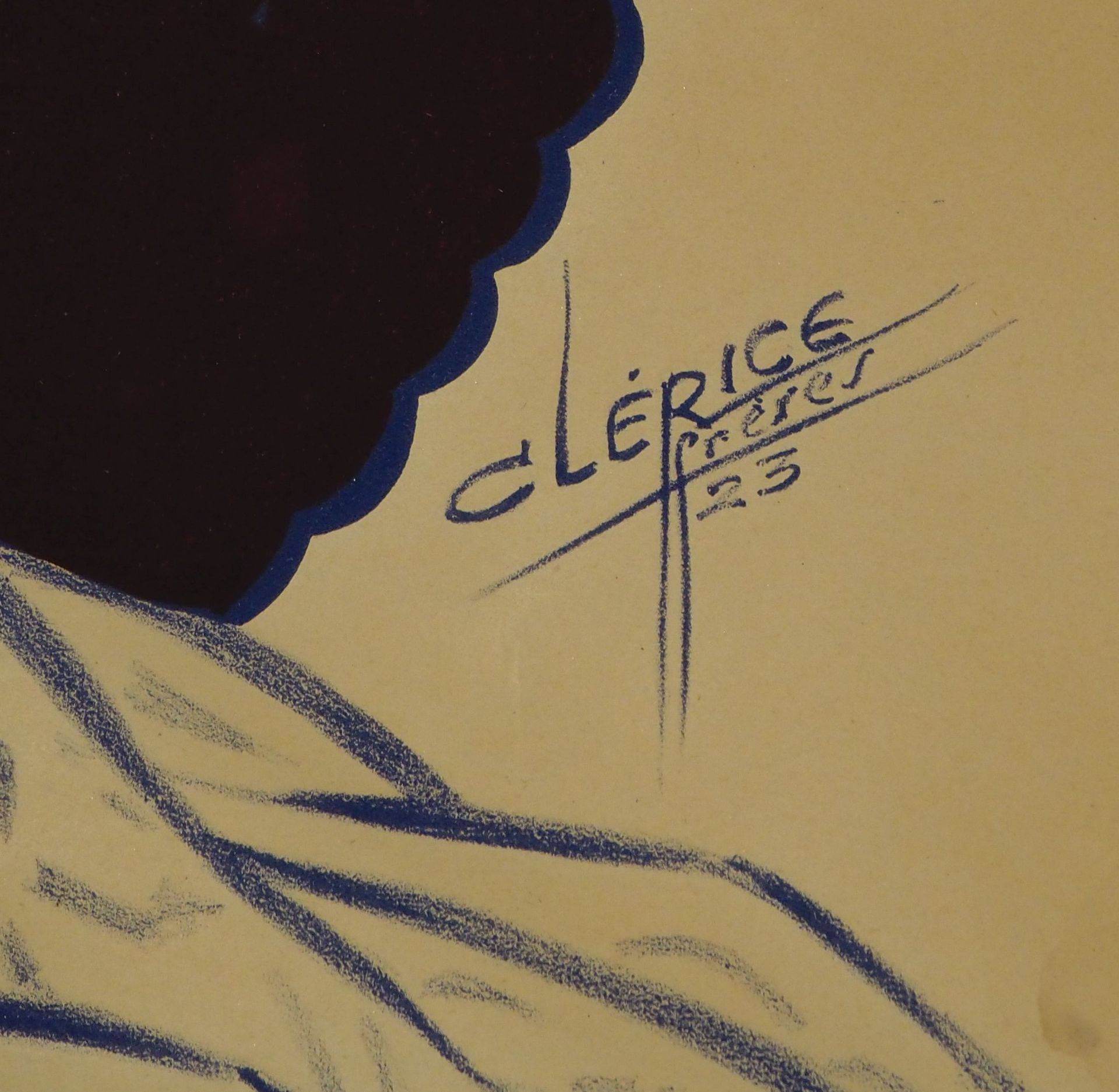 Clerice Freres: Farblithografie eines Plakates der Operette von Prinzessin Joujou. - Bild 2 aus 2