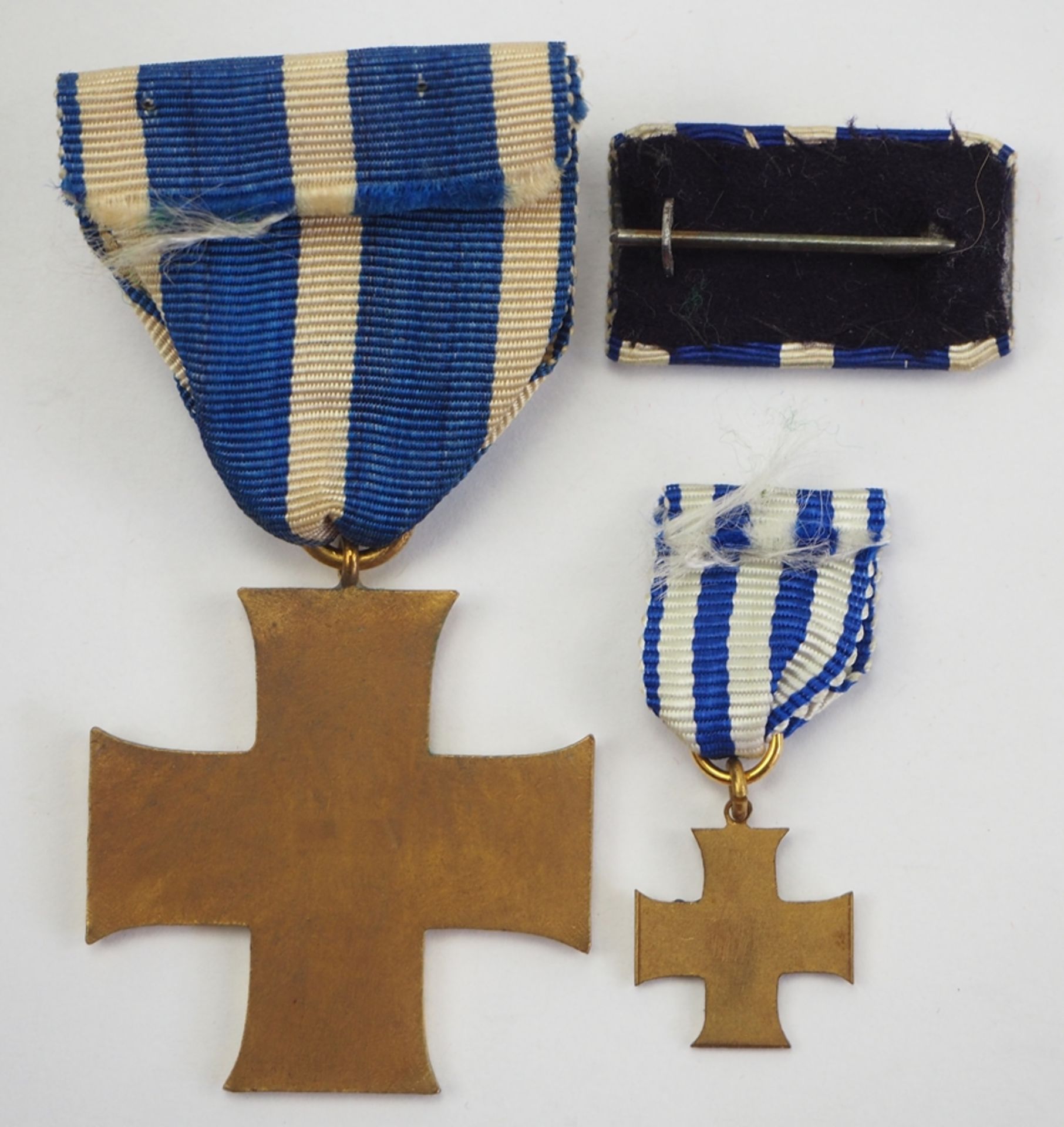 Schaumburg-Lippe: Kreuz für Treue Dienste (1914-1918), mit Miniatur. - Image 2 of 2