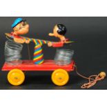 POPEYE & OLIVE OYL STRETCHY HANDCAR TOY