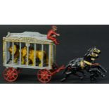 SMALL HUBLEY CIRCUS LION WAGON