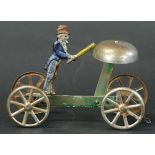WATROUS UNCLE SAM BELL TOY