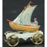 MEIER ROCKING SAIL BOAT PENNY TOY