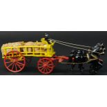 HUBLEY HORSE DRAWN DRAY WAGON