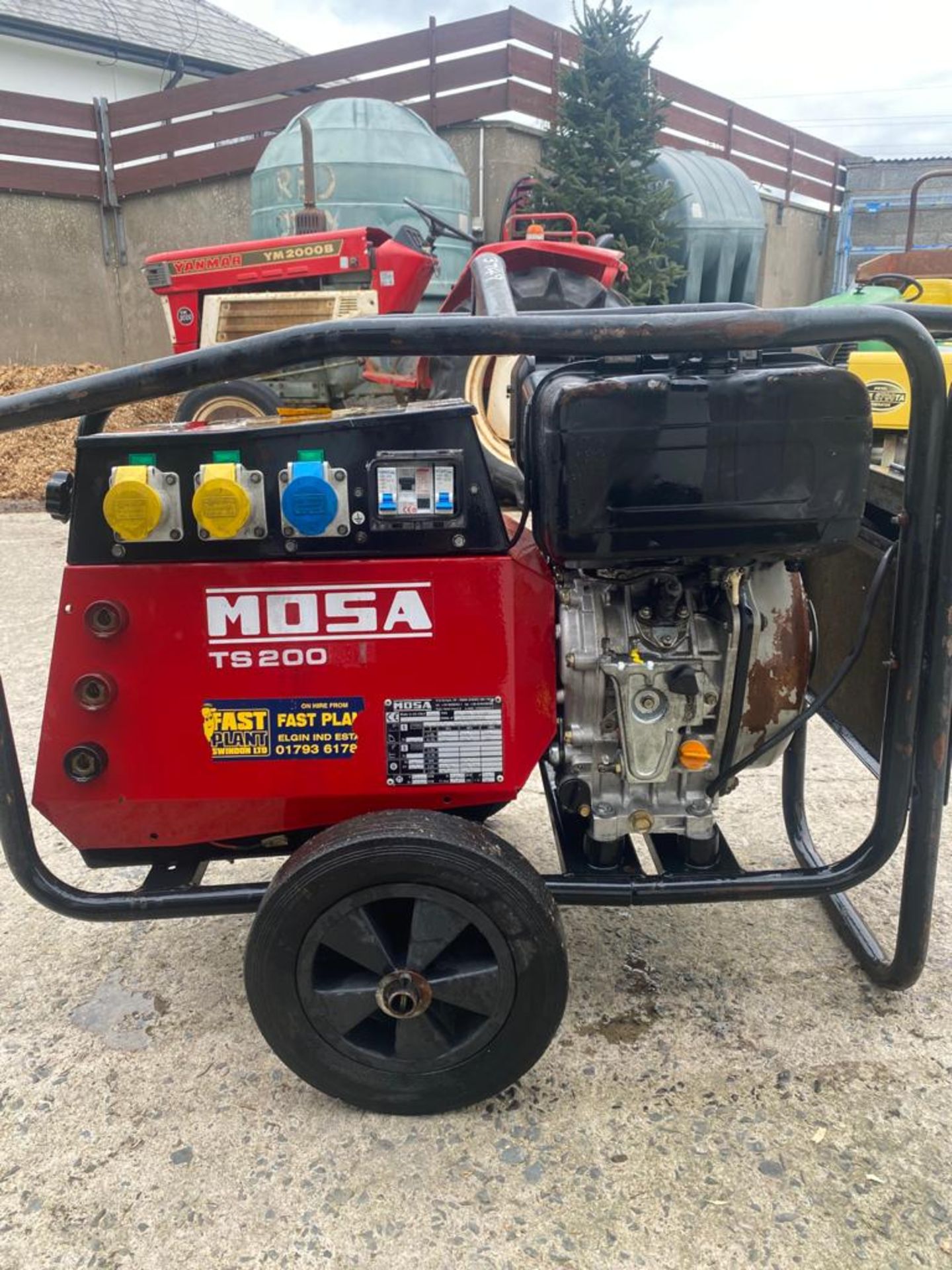 mosa diesel welder generator .location N Ireland. - Image 5 of 5