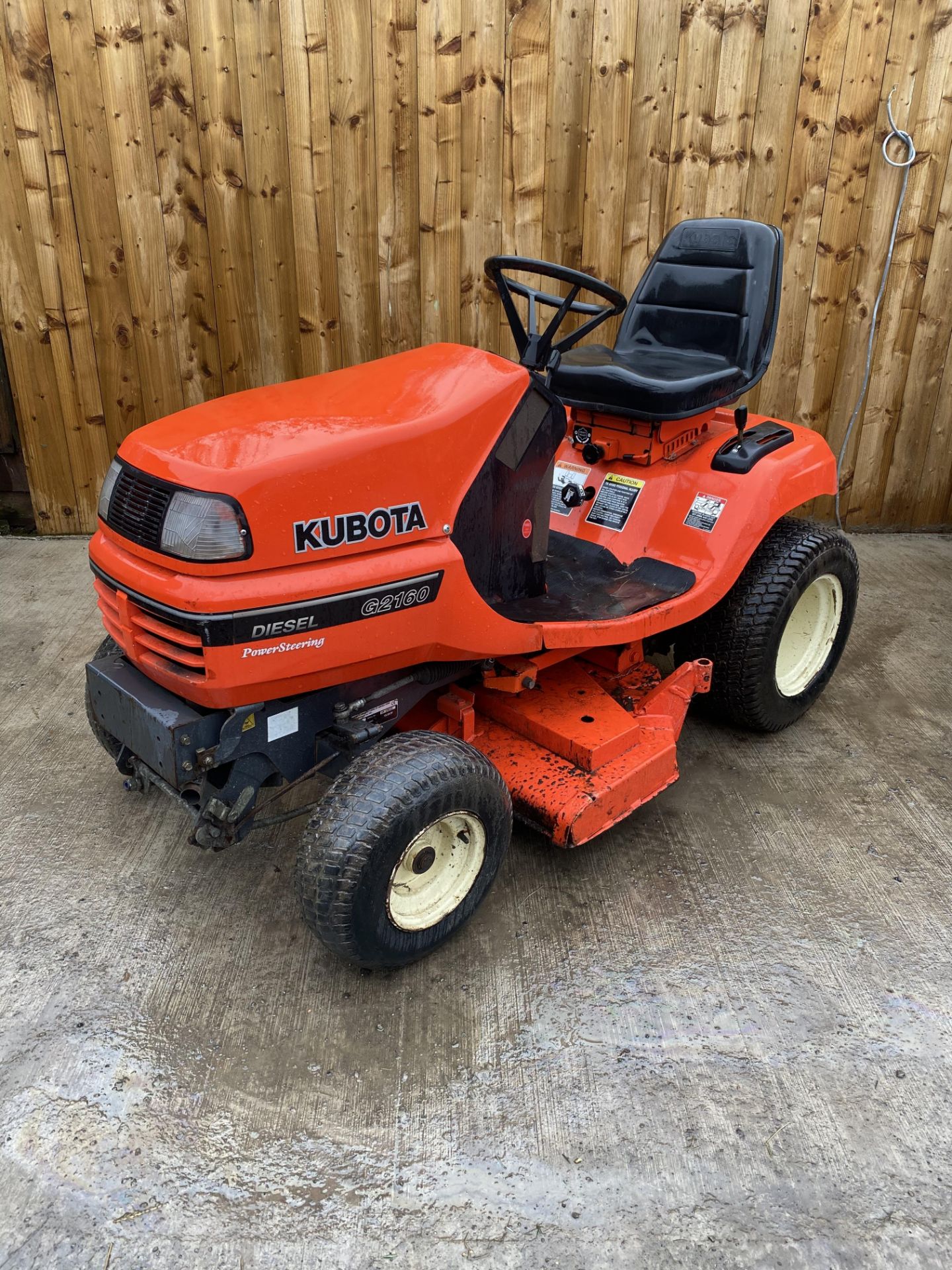 2009 Kubota G2160 Diesel mower NO VAT - Image 2 of 5