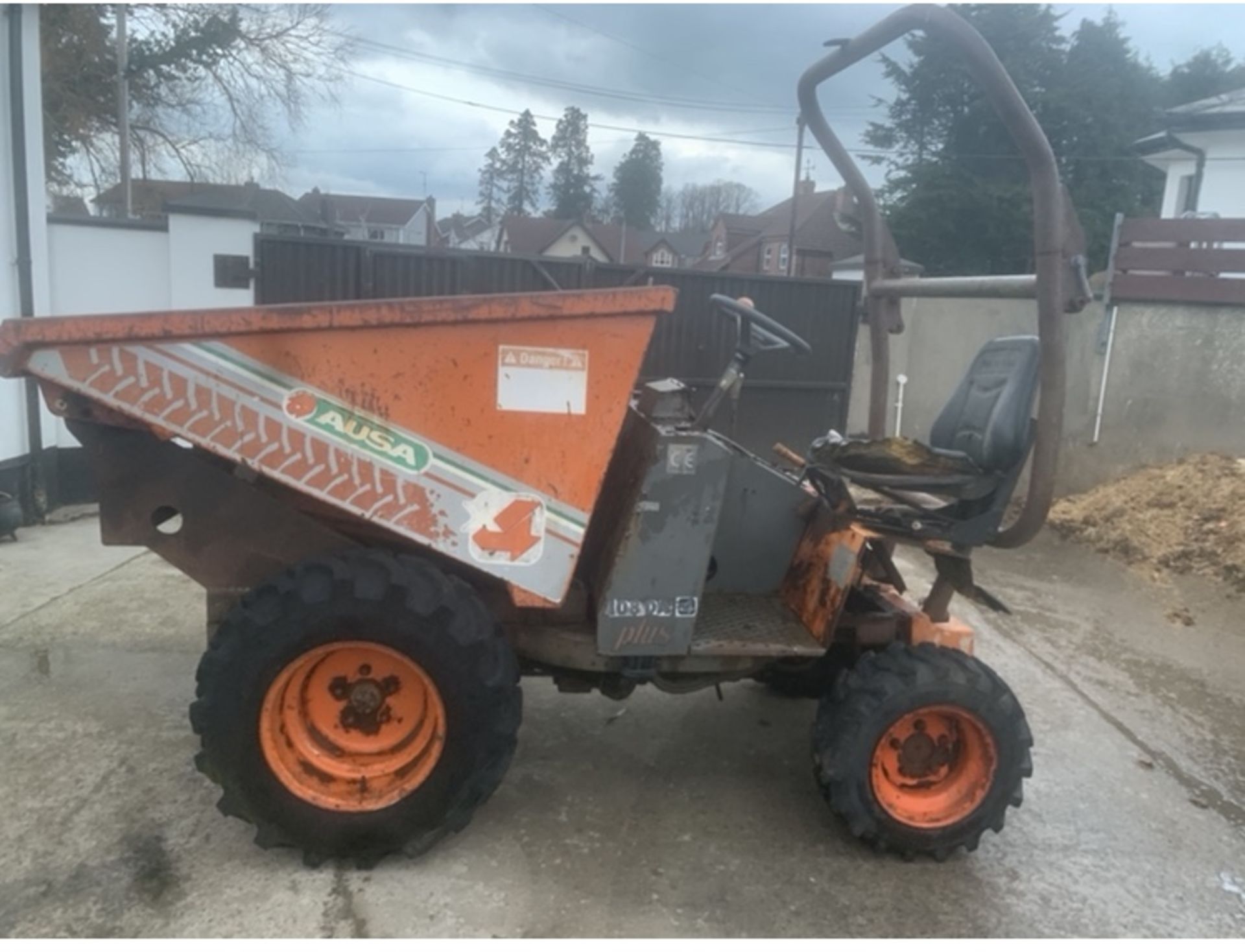 AUSA 4X4 DIESEL DUMPER HI TIP.LOCATION N IRELAND. - Image 6 of 7