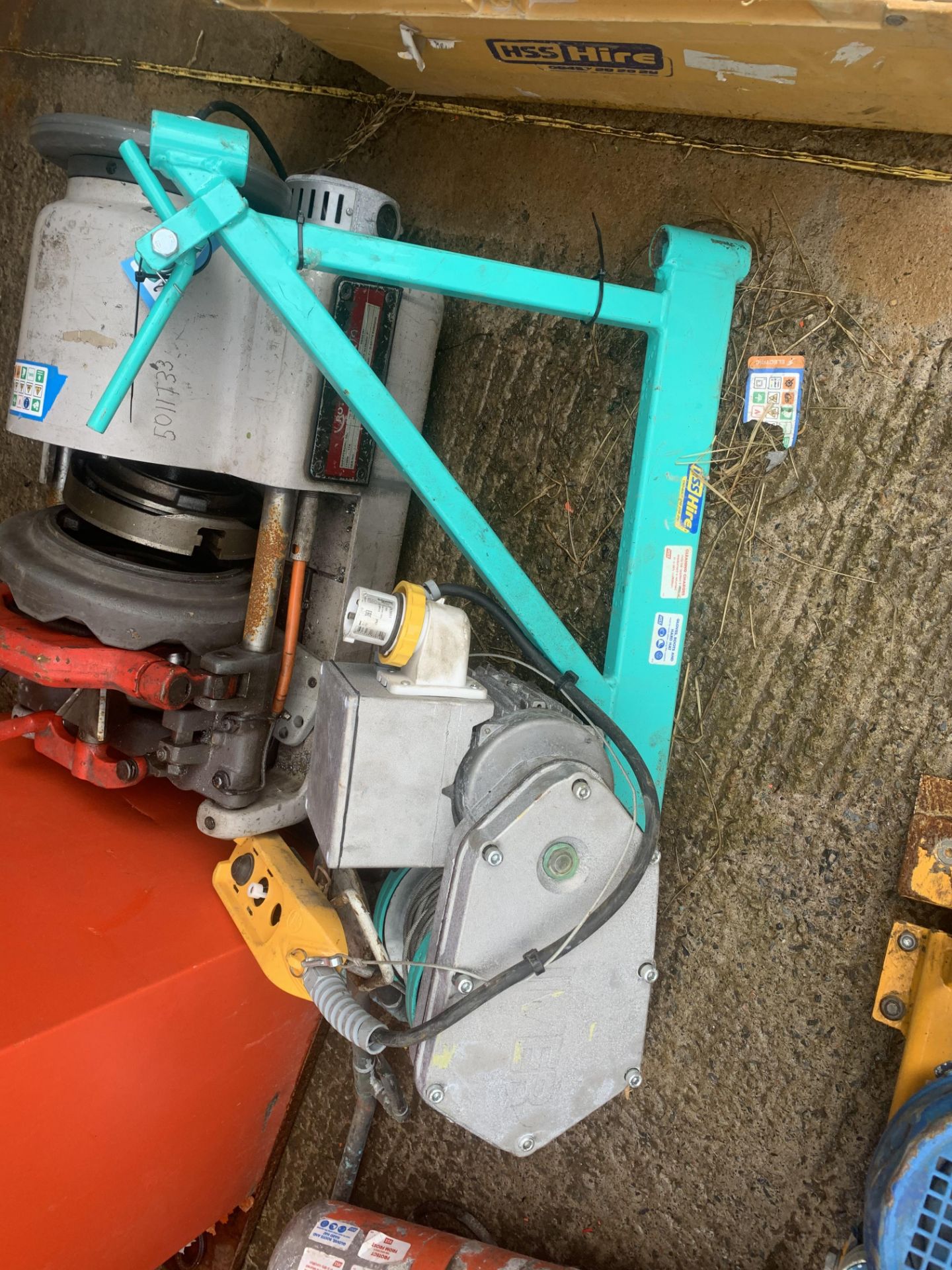 Imer hoist 110v .location N Ireland. - Image 2 of 2