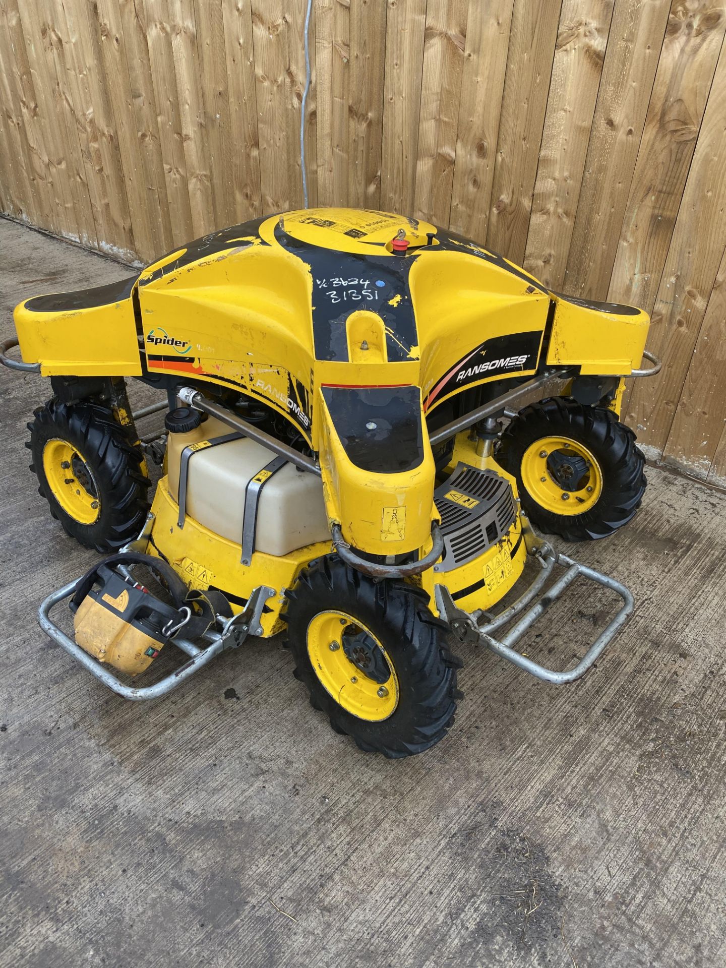 Ransomes spider Remote control mower