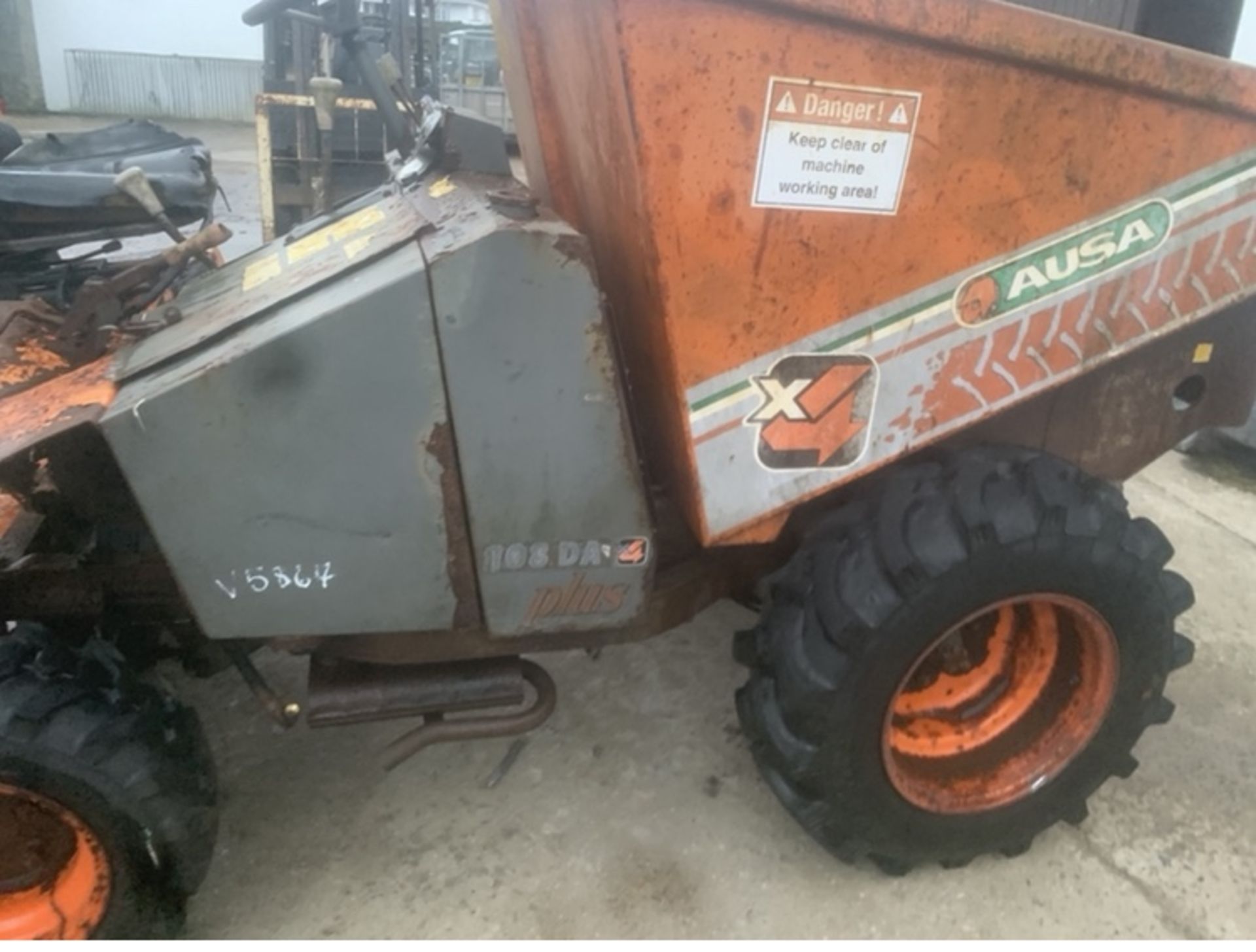 AUSA 4X4 DIESEL DUMPER HI TIP.LOCATION N IRELAND. - Image 3 of 7