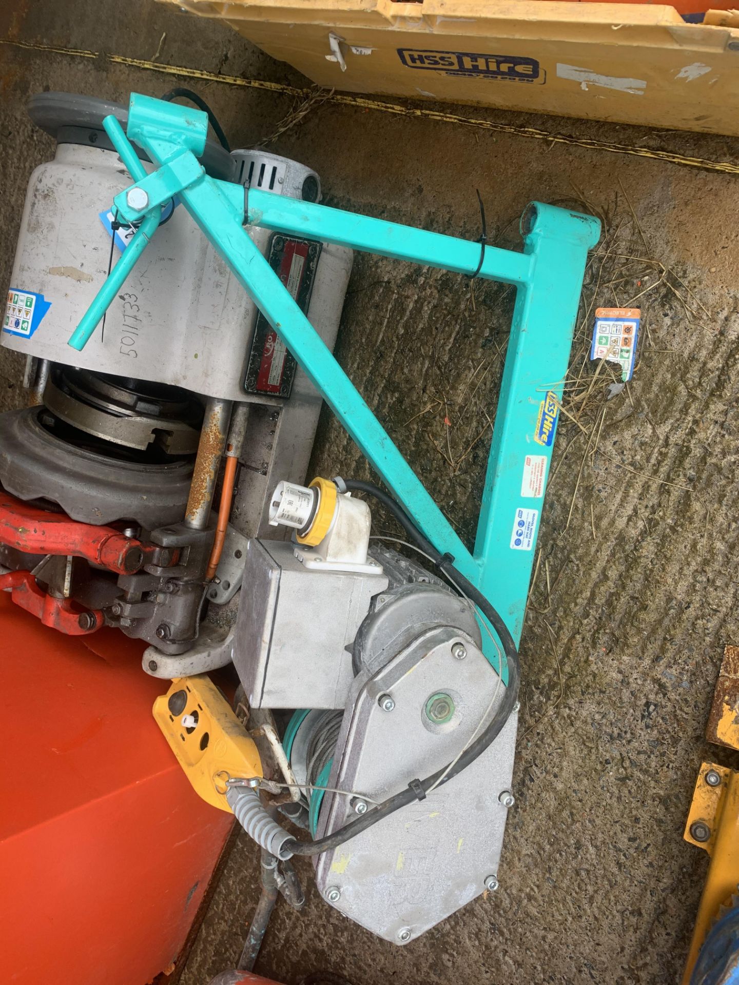 Imer hoist 110v .location N Ireland.