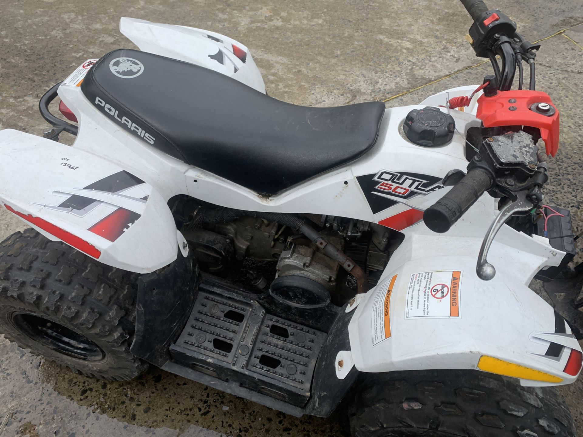 POLARIS 125CC QUAD .LOCATION N IRELAND. - Image 2 of 3