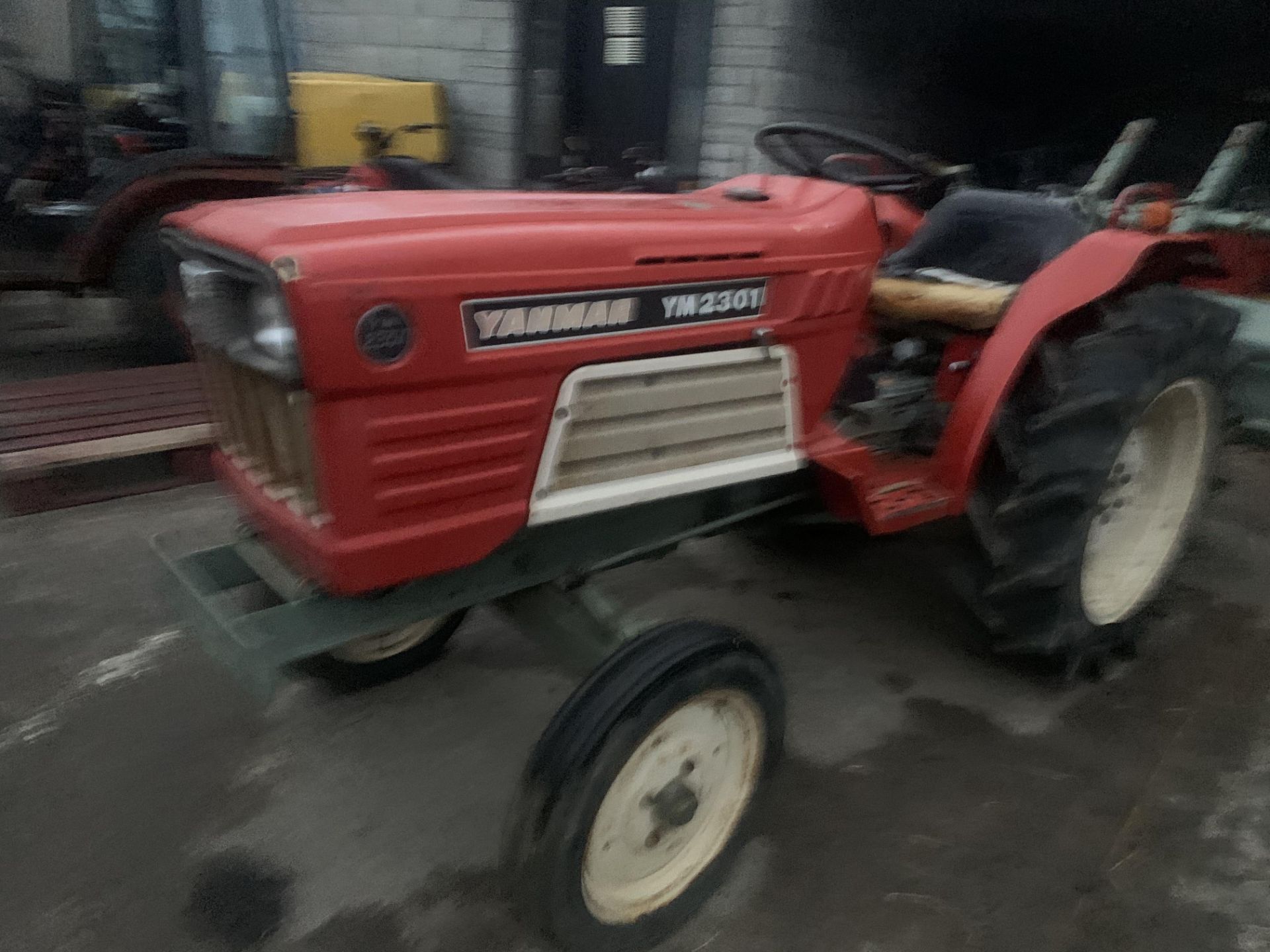 YANMAR YM2301 DIESEL TRACTOR.WITH ROTAVATOR.LOCATION N IRELAND. - Image 3 of 5