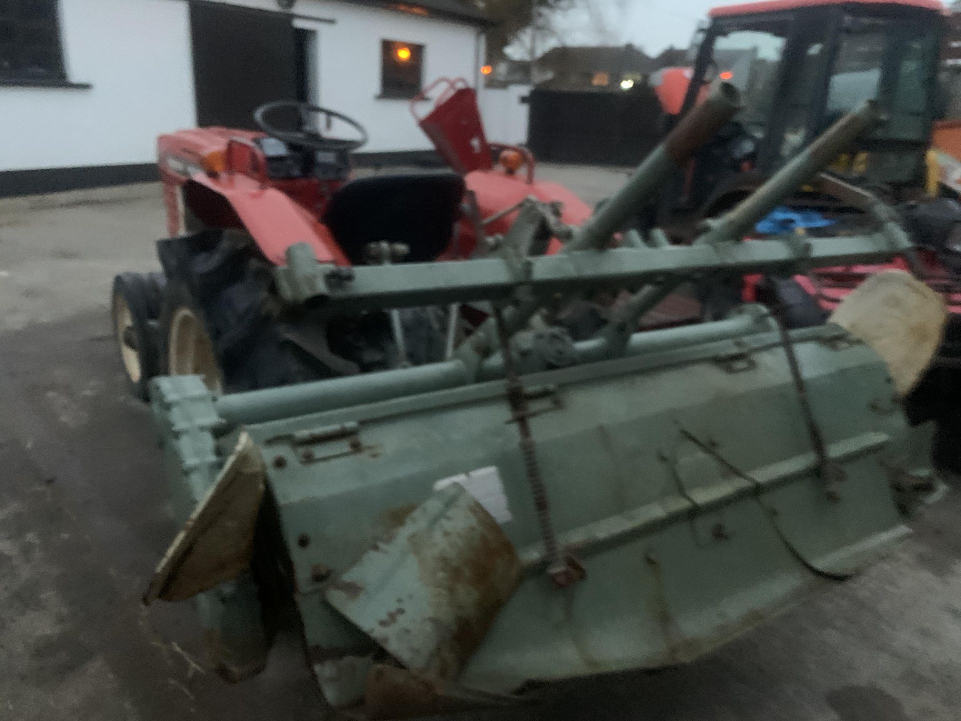 YANMAR YM2301 DIESEL TRACTOR.WITH ROTAVATOR.LOCATION N IRELAND. - Image 5 of 5