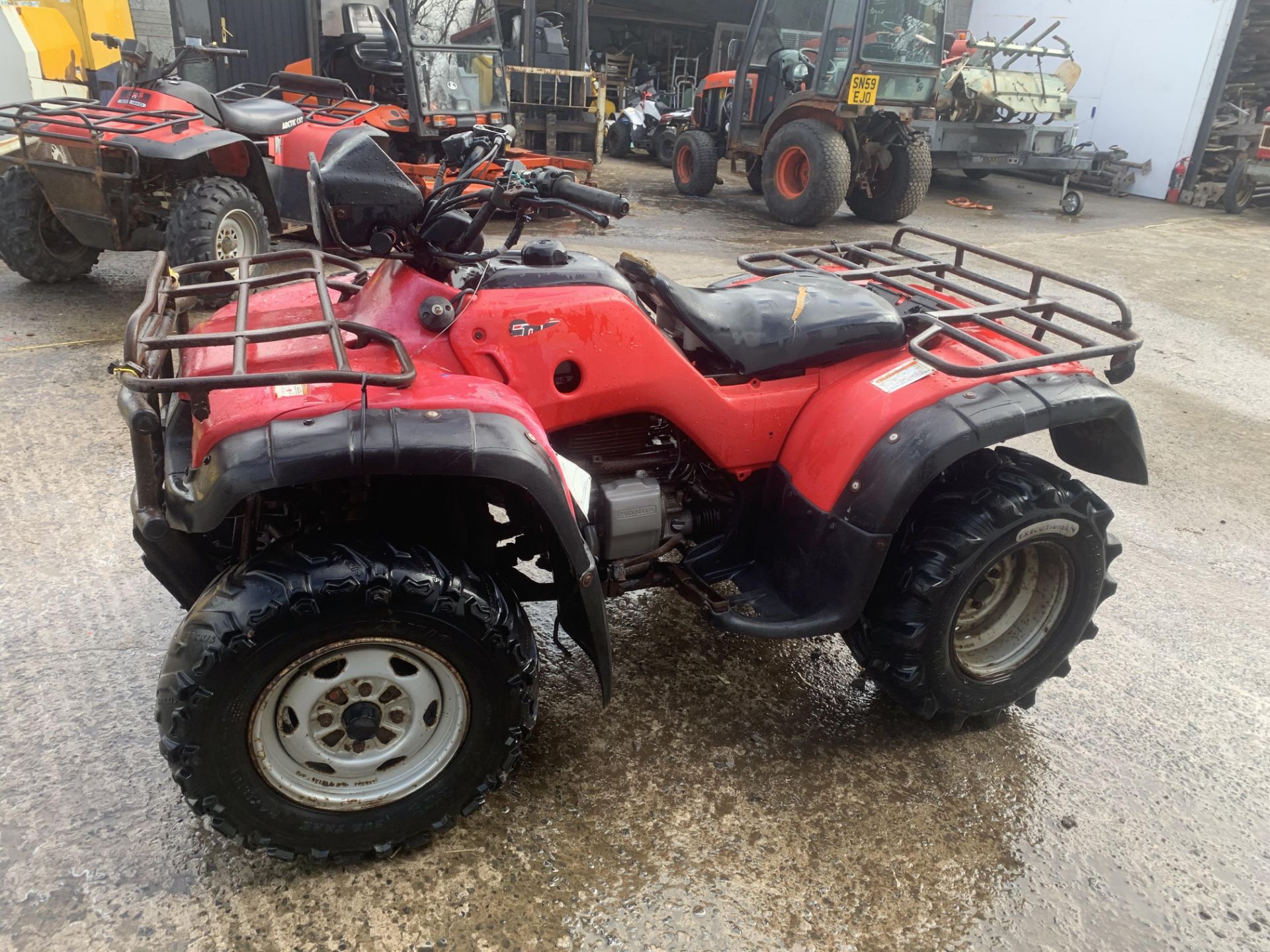 HONDA FOURMAN 4X4 PETROL QUAD.LOCATION N IRELAND. - Image 3 of 5