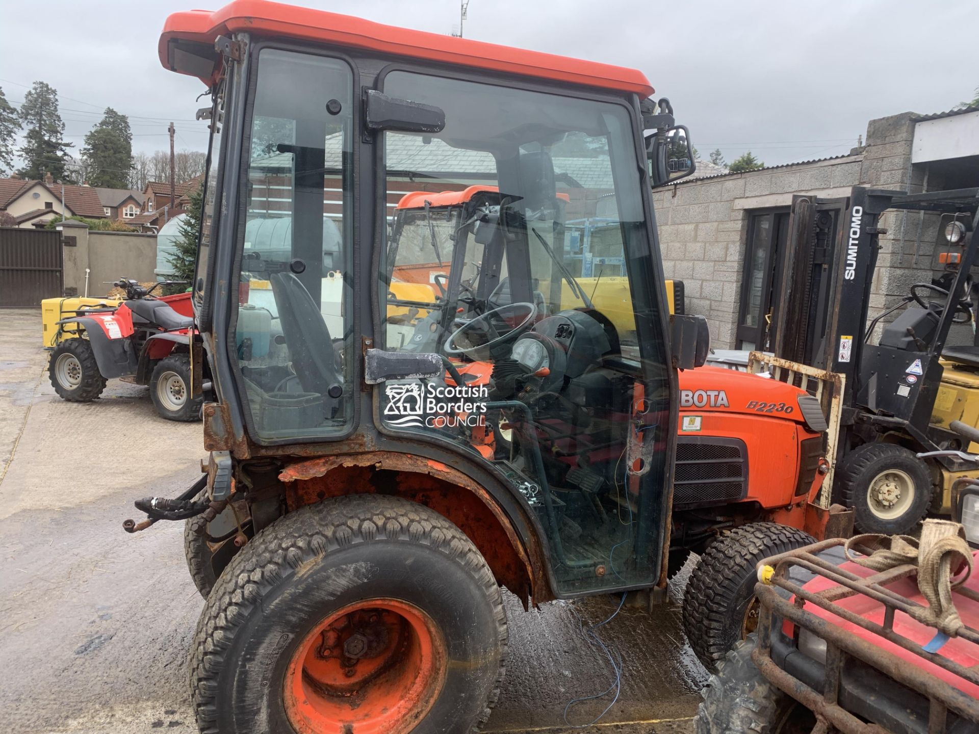 KUBOTA B2230 DIESEL 4X4 TRACTOR.LOCATION N IRELAND.